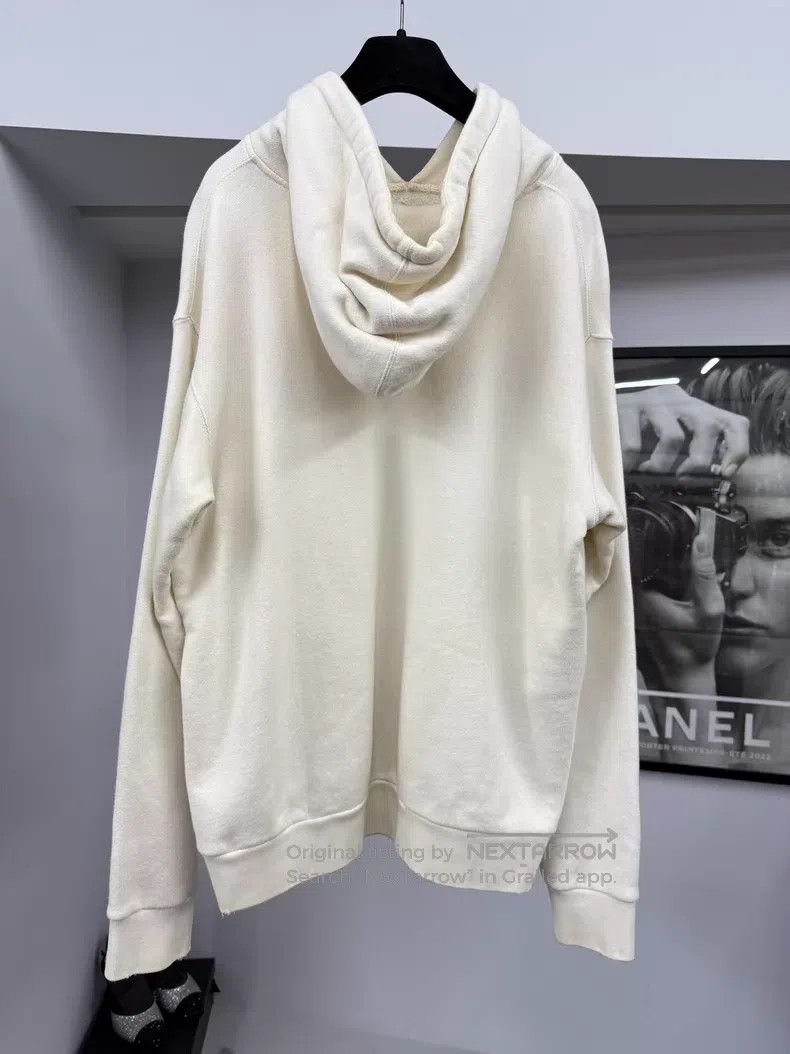 Gucci Gucci White printed hooded sweatshirt Size S / US 4 / IT 40 - 2 Thumbnail