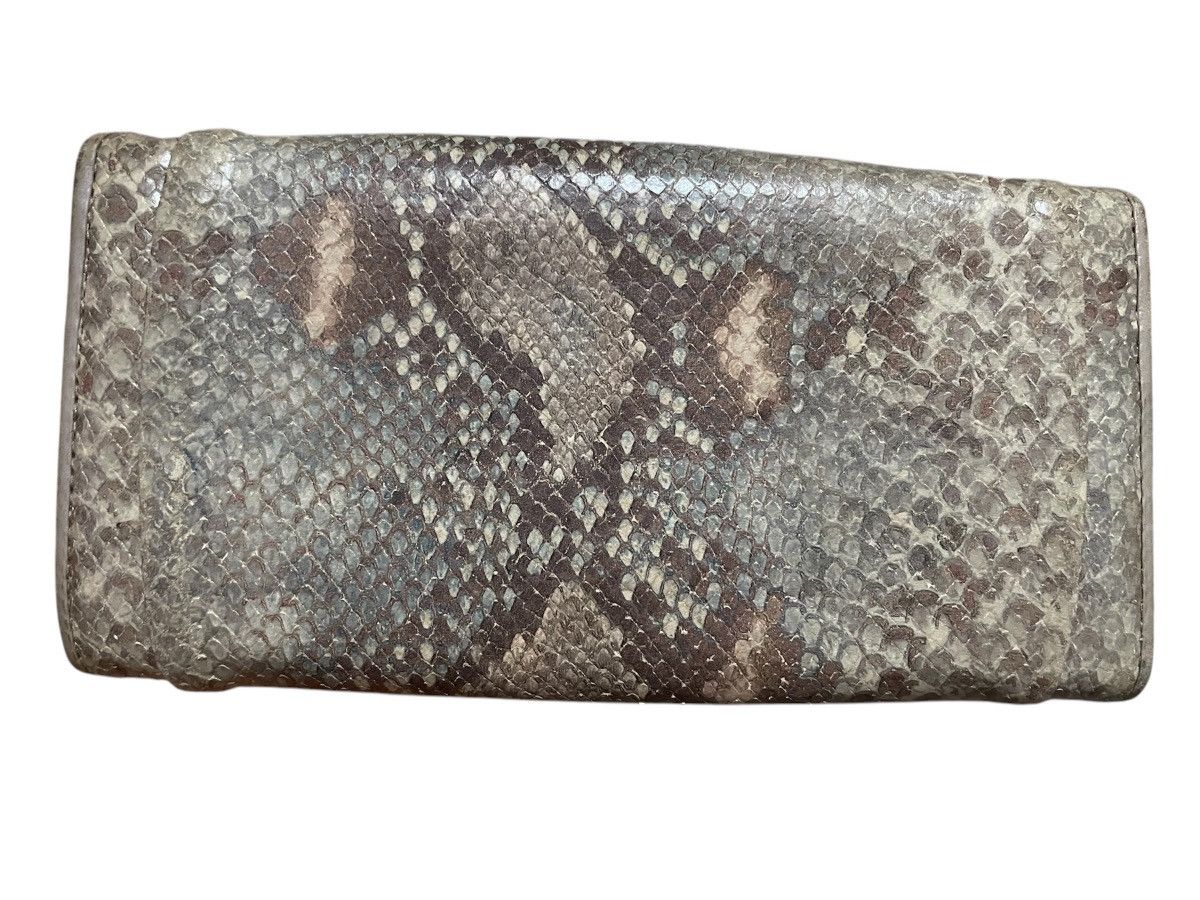 Furla Luxury Furla Python Style Leather Purse Size ONE SIZE - 2 Thumbnail
