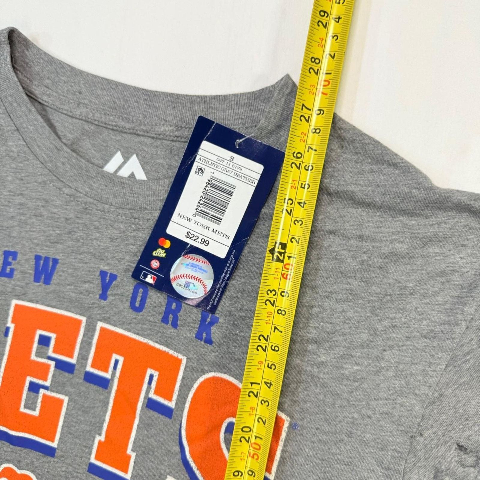 MLB NWT Licensed New York Mets Graphic Tee Sz S Size US S / EU 44-46 / 1 - 2 Thumbnail
