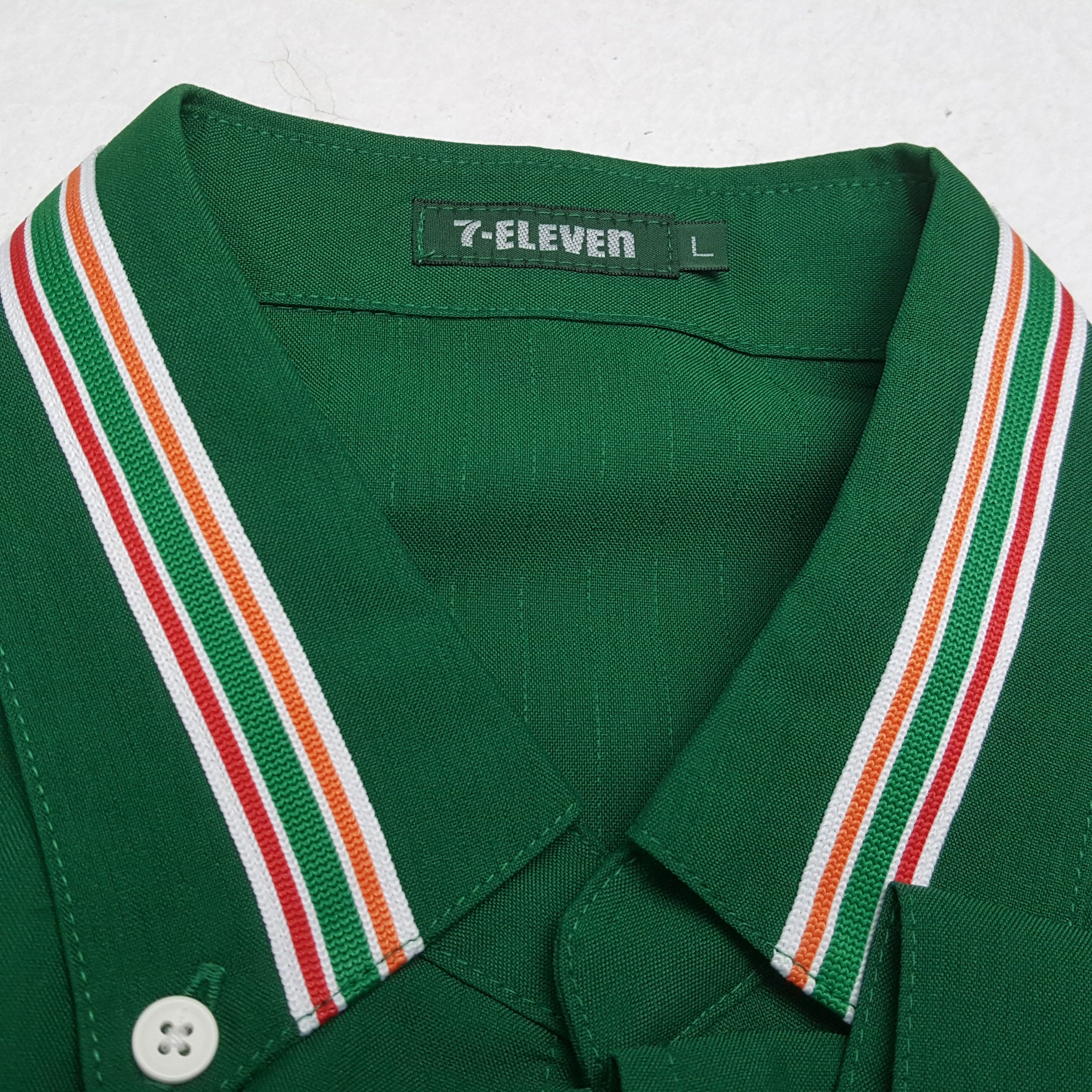 Japanese Brand × Vintage Vintage 7-ELEVEn Japanese Workers Uniform Shirt Jacket Size US M / EU 48-50 / 2 - 10 Thumbnail