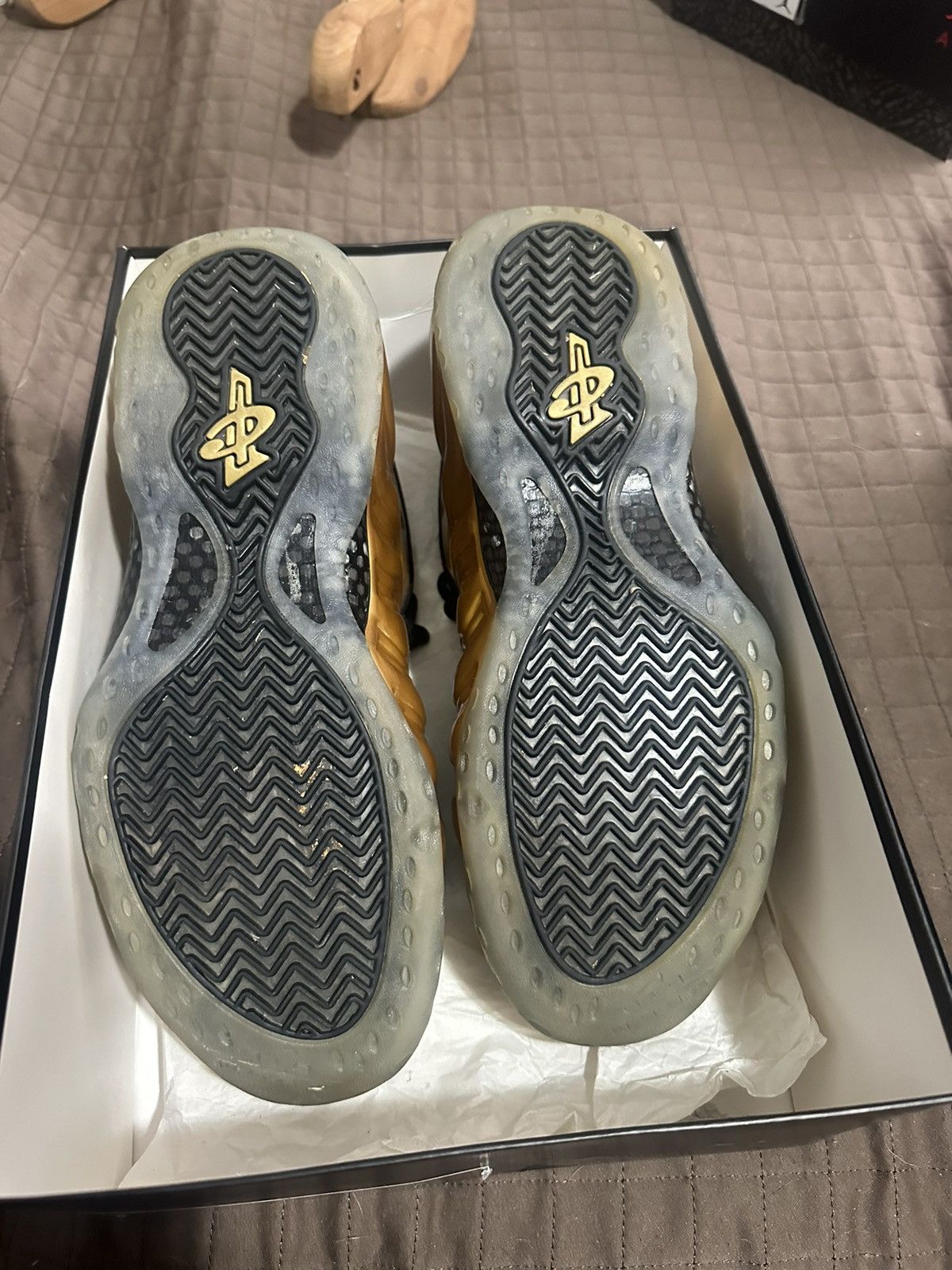 Nike Nike foamposities metallic golf Size US 9 / EU 42 - 3 Thumbnail