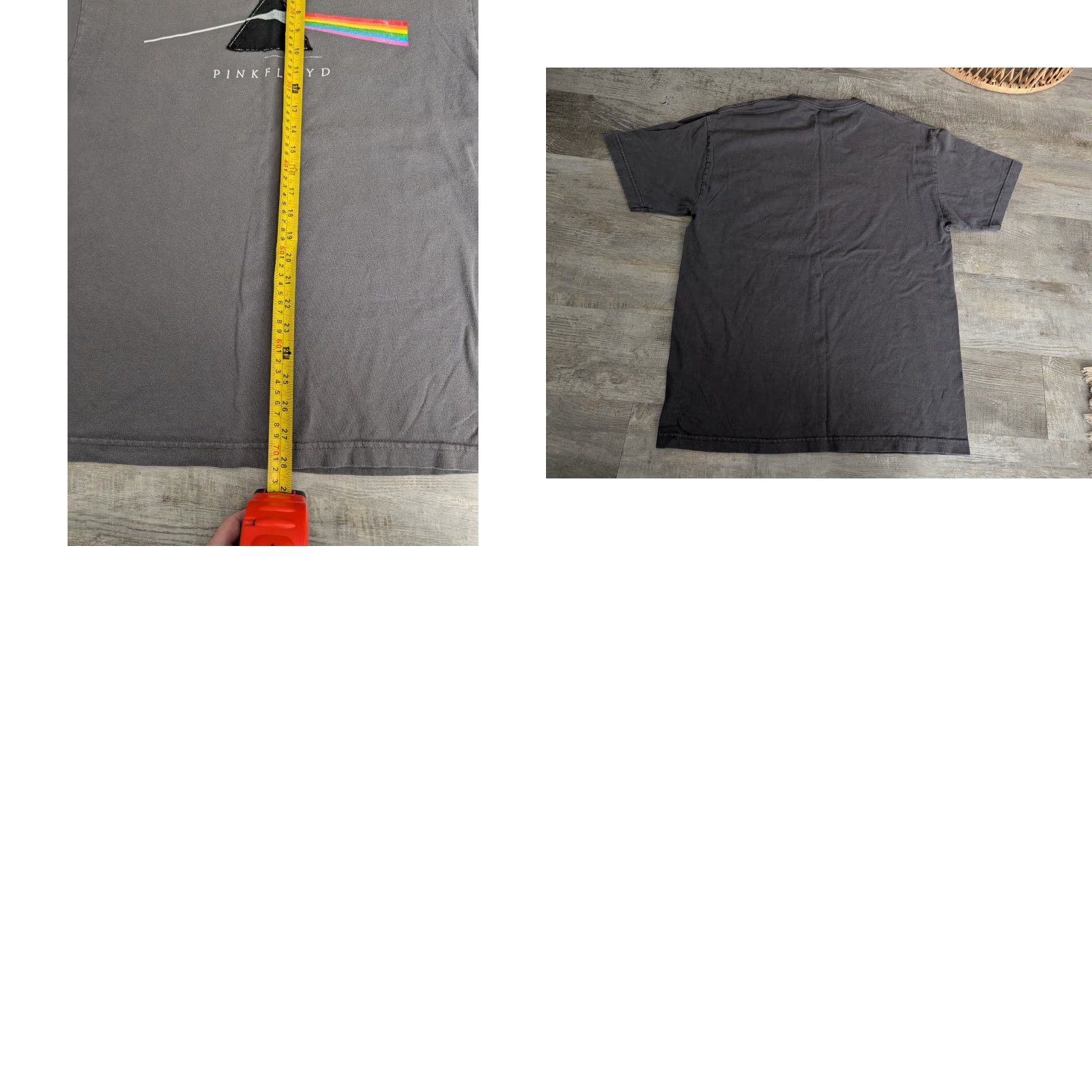 Vintage VINTAGE Pink Floyd Dark Side Of The Moon Tee Shirt L Adult Gray Rock Band Shirt Size US L / EU 52-54 / 3 - 8 Thumbnail