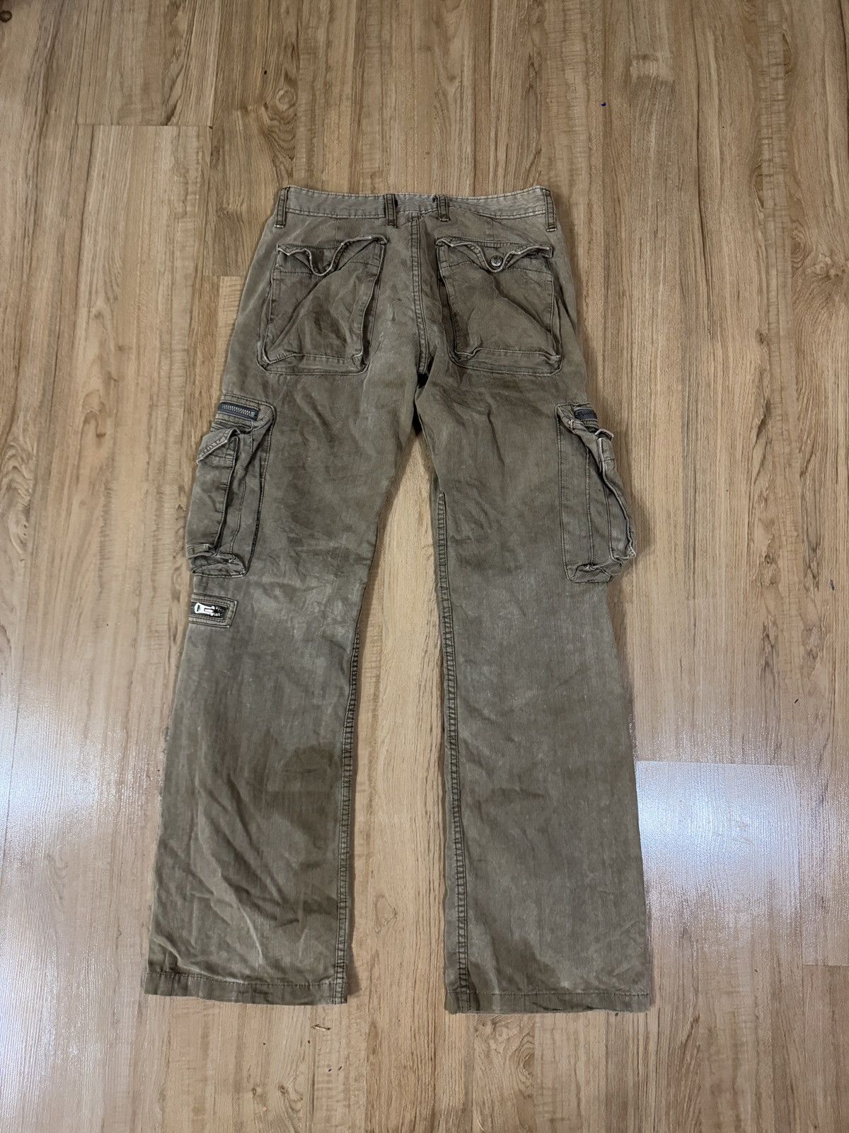 Japanese Brand SURPLUS GAS MASK TACTICAL PANTS Size US 30 / EU 46 - 6 Thumbnail