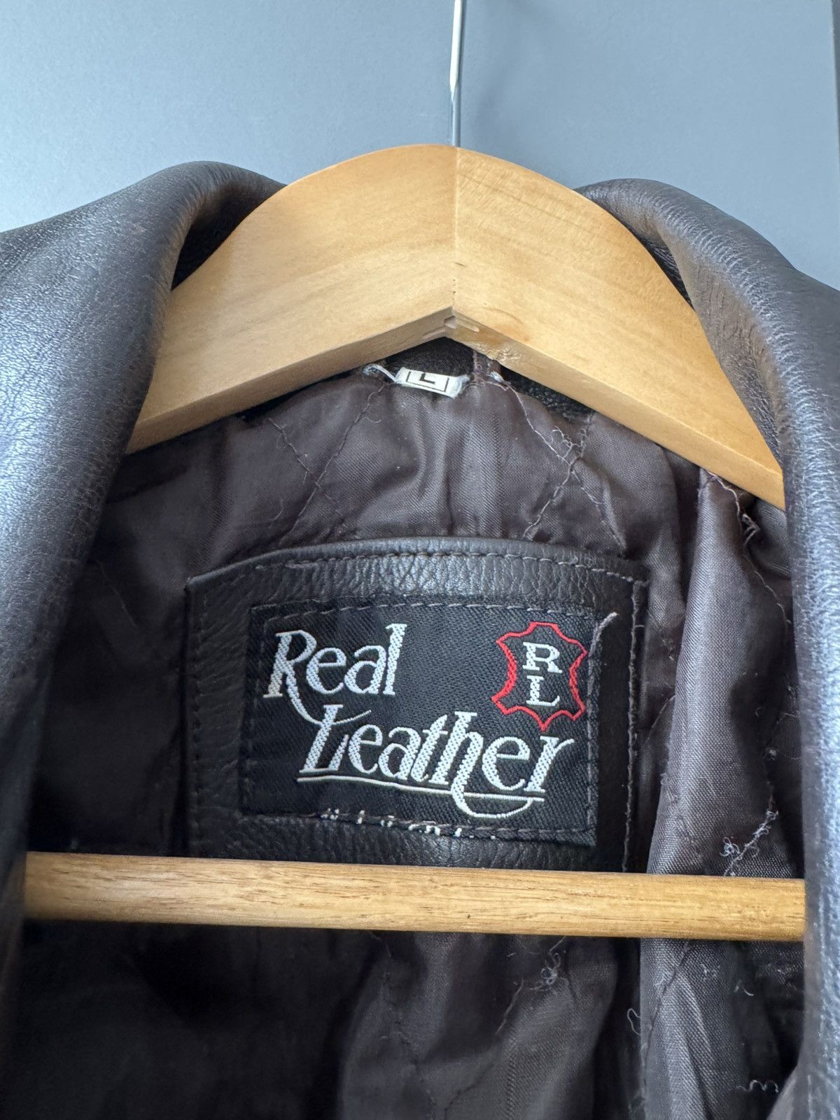 Genuine Leather 🔥ARCHIVE VINTAGE AVANT GARDE BIKER LEATHER JACKET 90s🔥 Size US L / EU 52-54 / 3 - 9 Thumbnail
