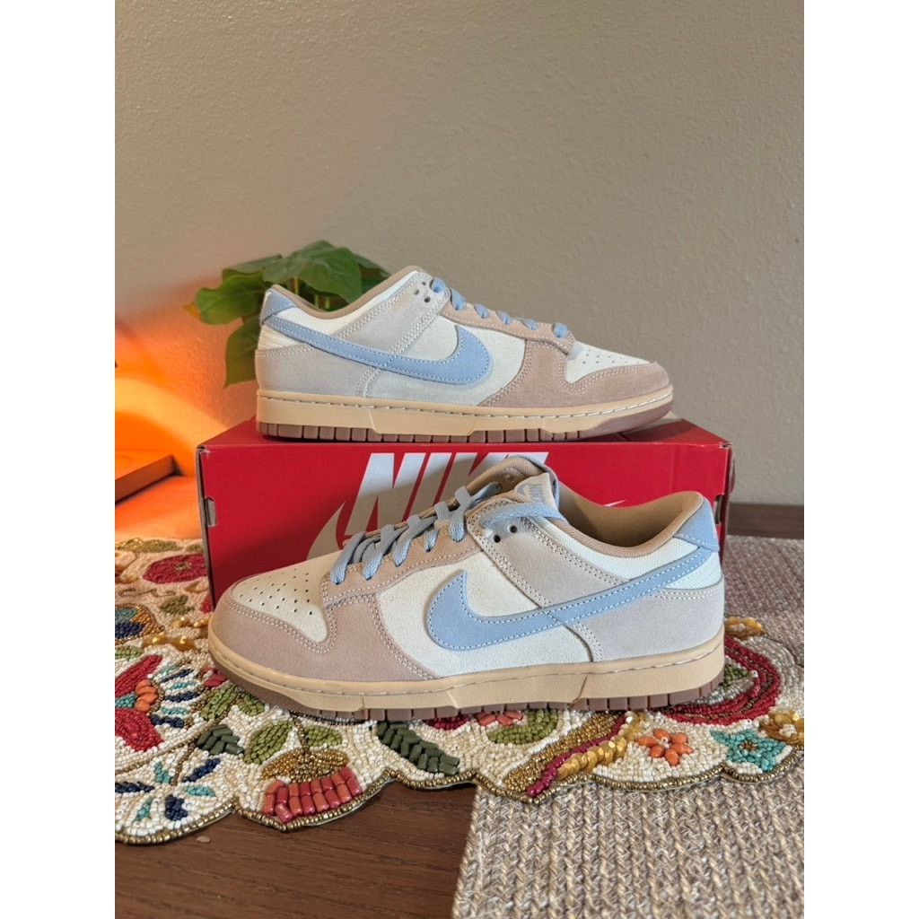Nike Nike Dunk Low Sanddrift Light Armory Blue Coconut Milk Sail Size US 10 / EU 43 - 1 Thumbnail