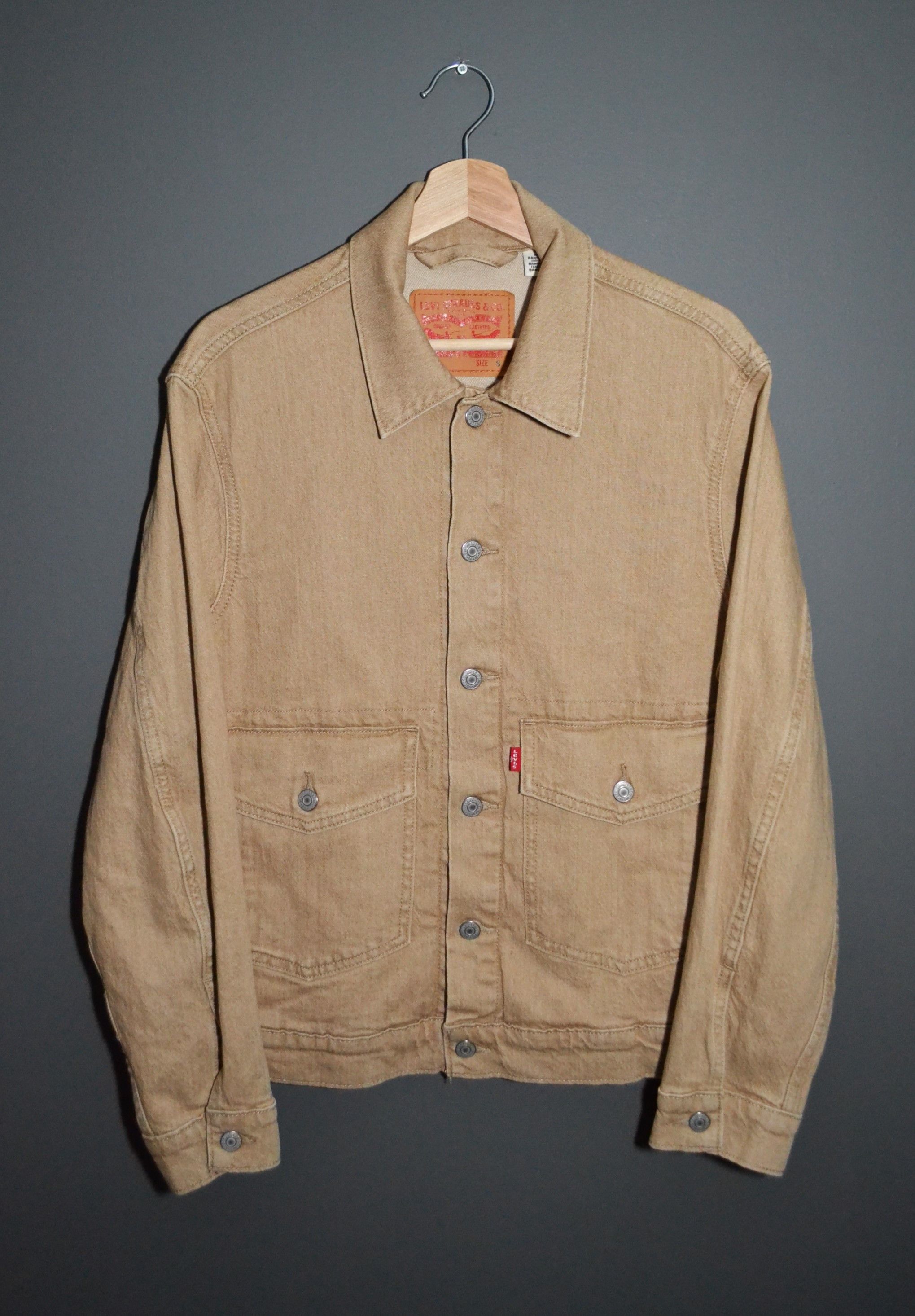 Levi's Levi's Men's At Work Trucker Type 2 Brown 52494 Jacket S Size US S / EU 44-46 / 1 - 2 Thumbnail