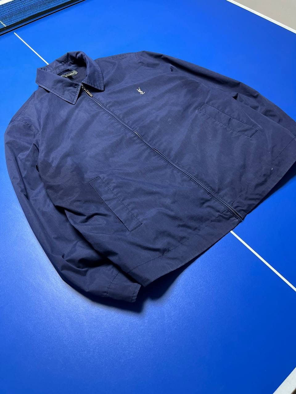 Yves Saint Laurent Vintage Yves Saint Lauren Bomber Jacket Men Size L Size US L / EU 52-54 / 3 - 2 Thumbnail