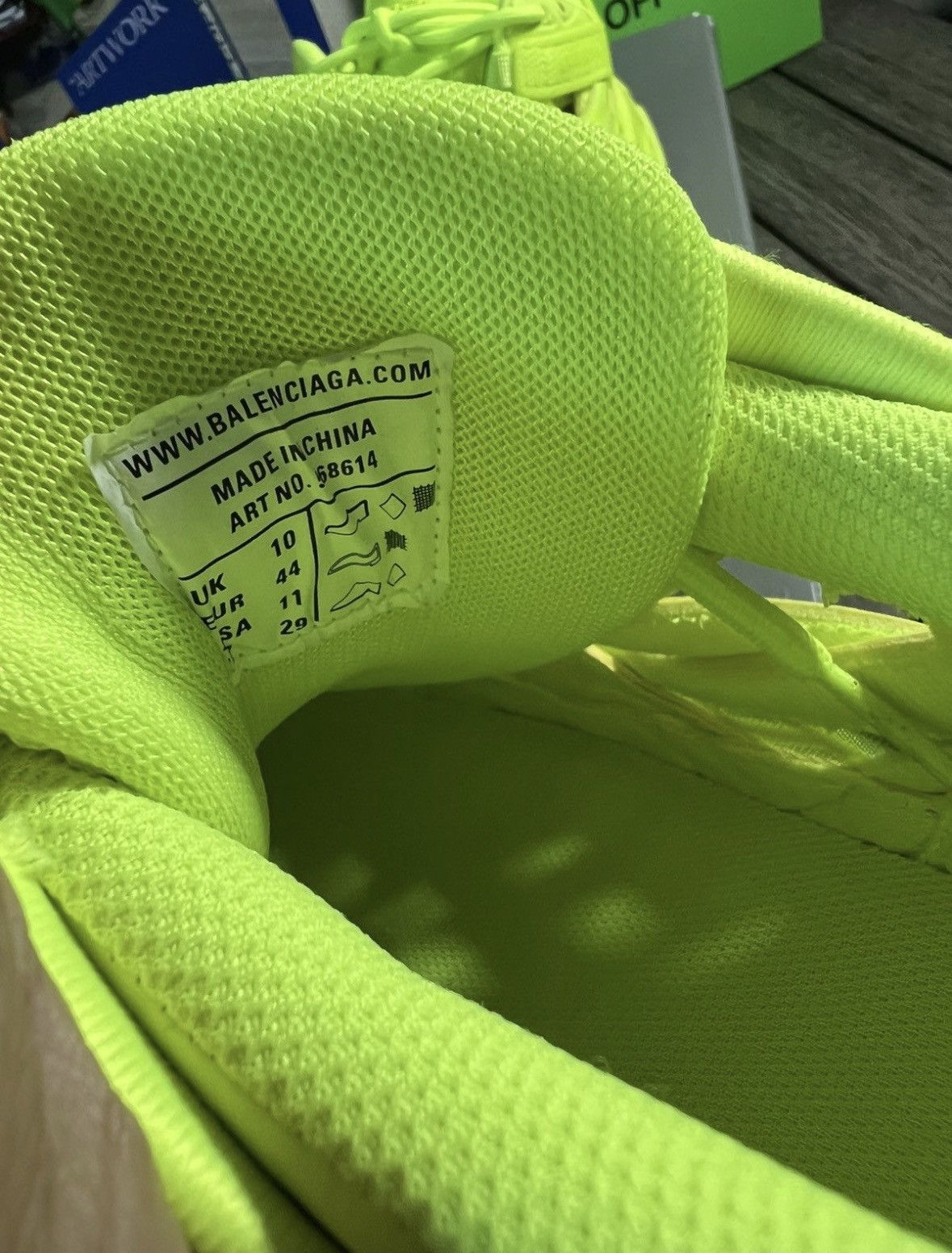 Balenciaga Balenciaga Track 2 Fluro Sneakers Size US 11 / EU 44 - 5 Thumbnail