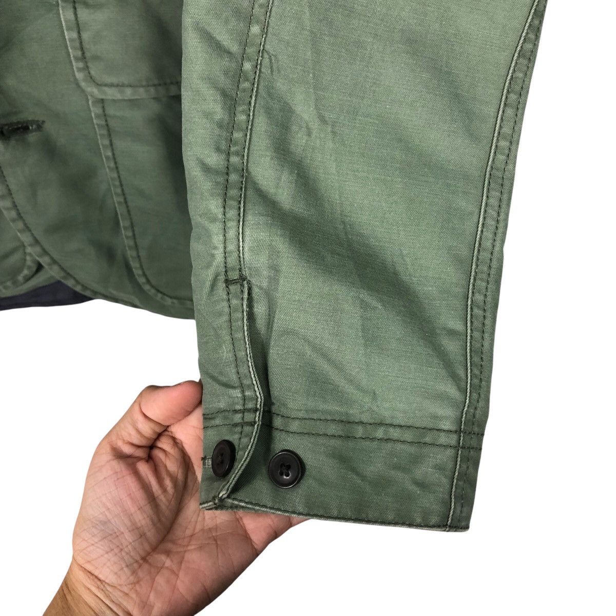 Global Work Vintage Military Chore Work Jacket Global Work Issey Miyake Size US M / EU 48-50 / 2 - 16 Thumbnail