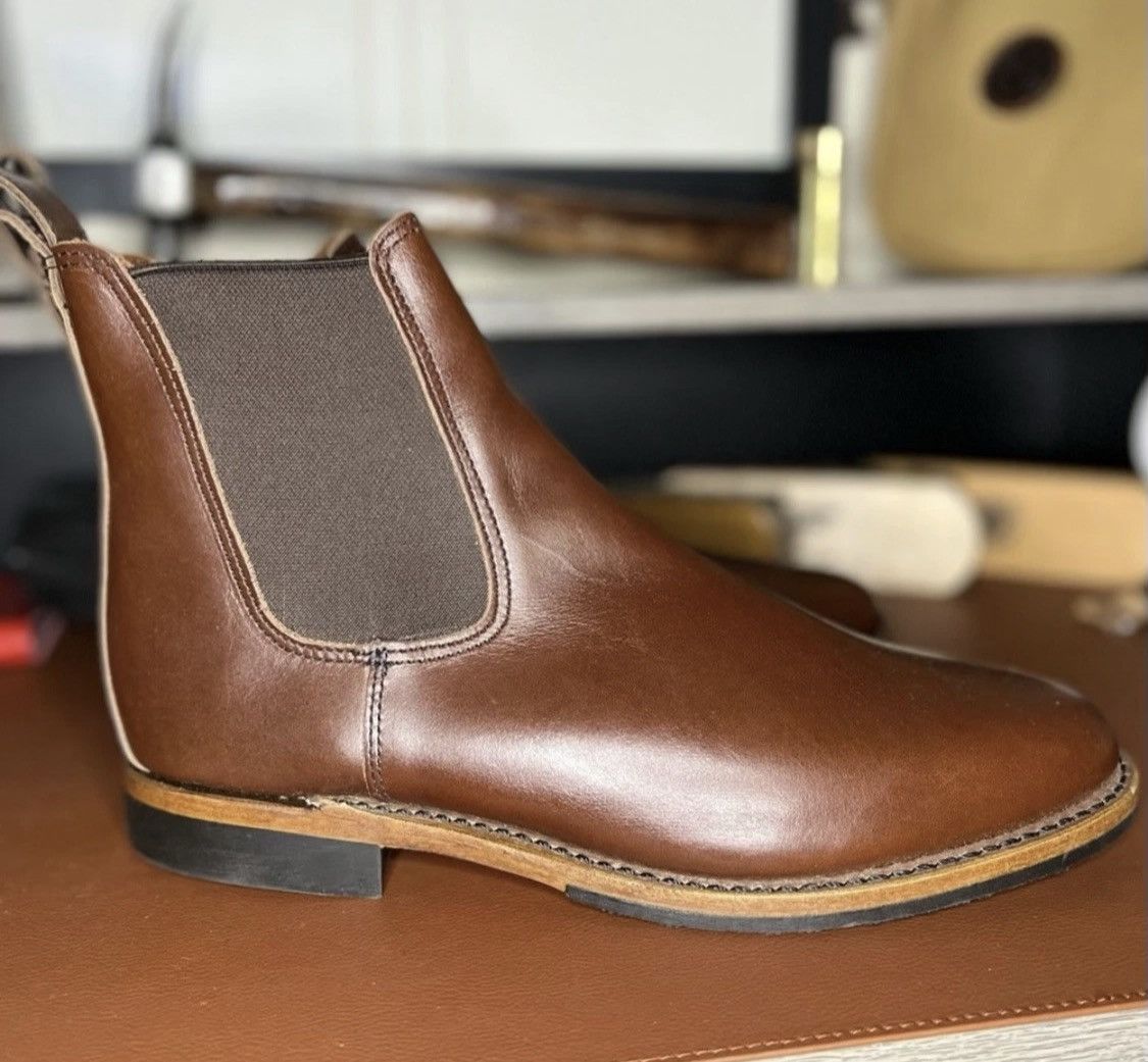 Red Wing Red Wing 9437 Williston Chelsea Teak Featherstone 9.5 Rare Size US 9.5 / EU 42-43 - 3 Thumbnail