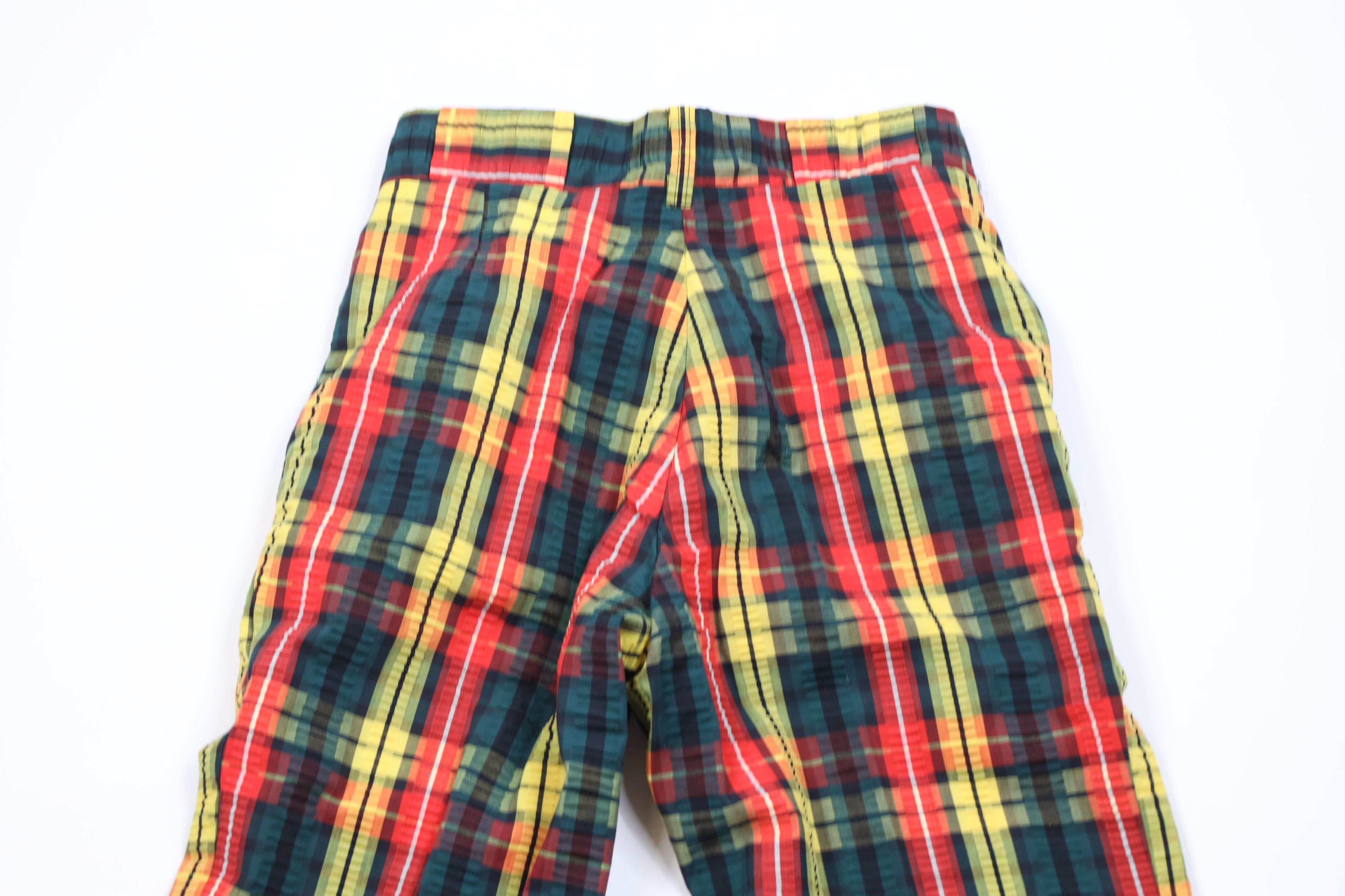 Vintage Vintage 70s Streetwear Bell Bottoms Pants Plaid USA Size 28" / US 6 / IT 42 - 10 Thumbnail