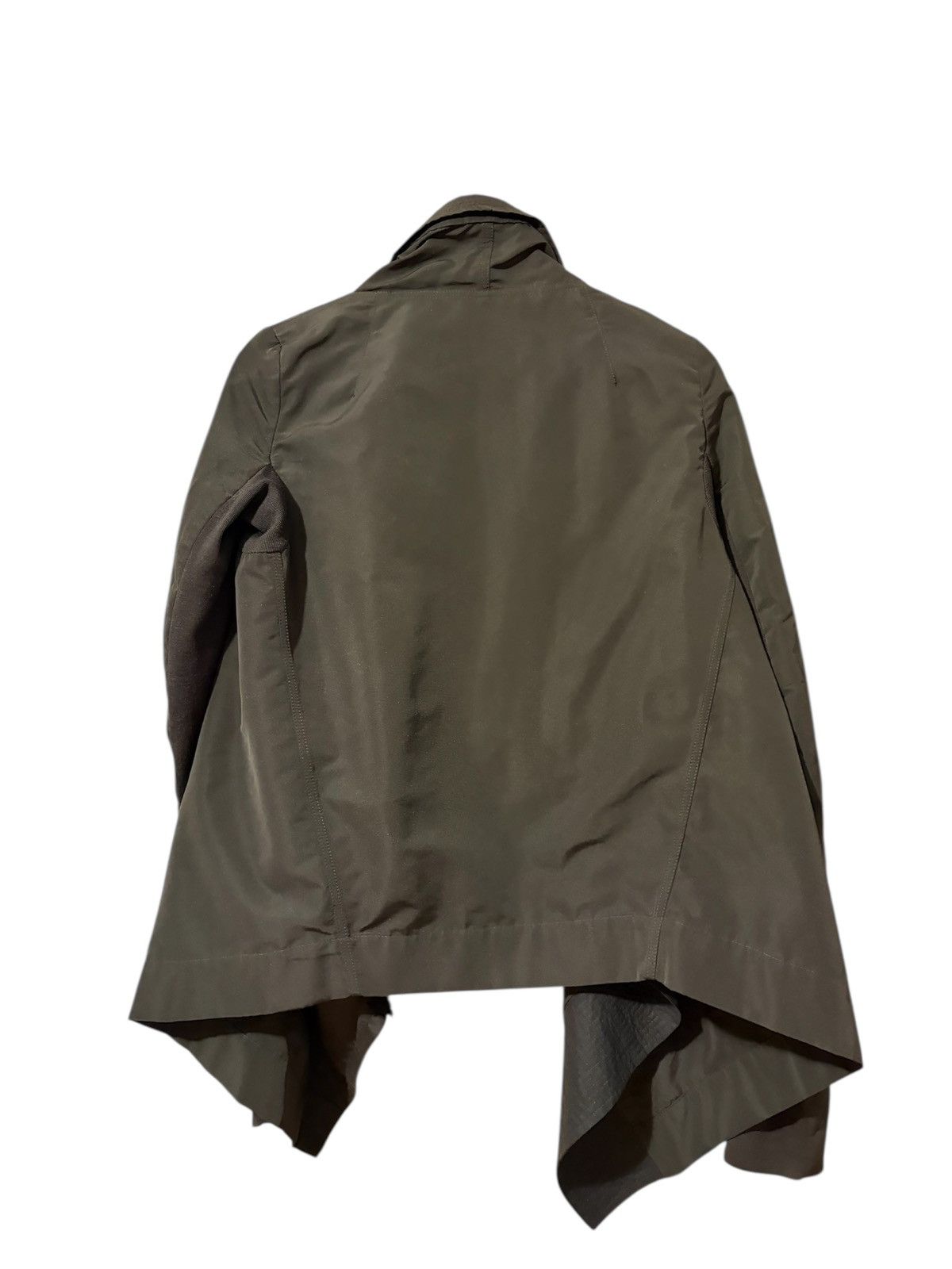 Rick Owens Rick Owens Neck Asymmetrical Zipper Jacket Size US XS / EU 42 / 0 - 4 Thumbnail