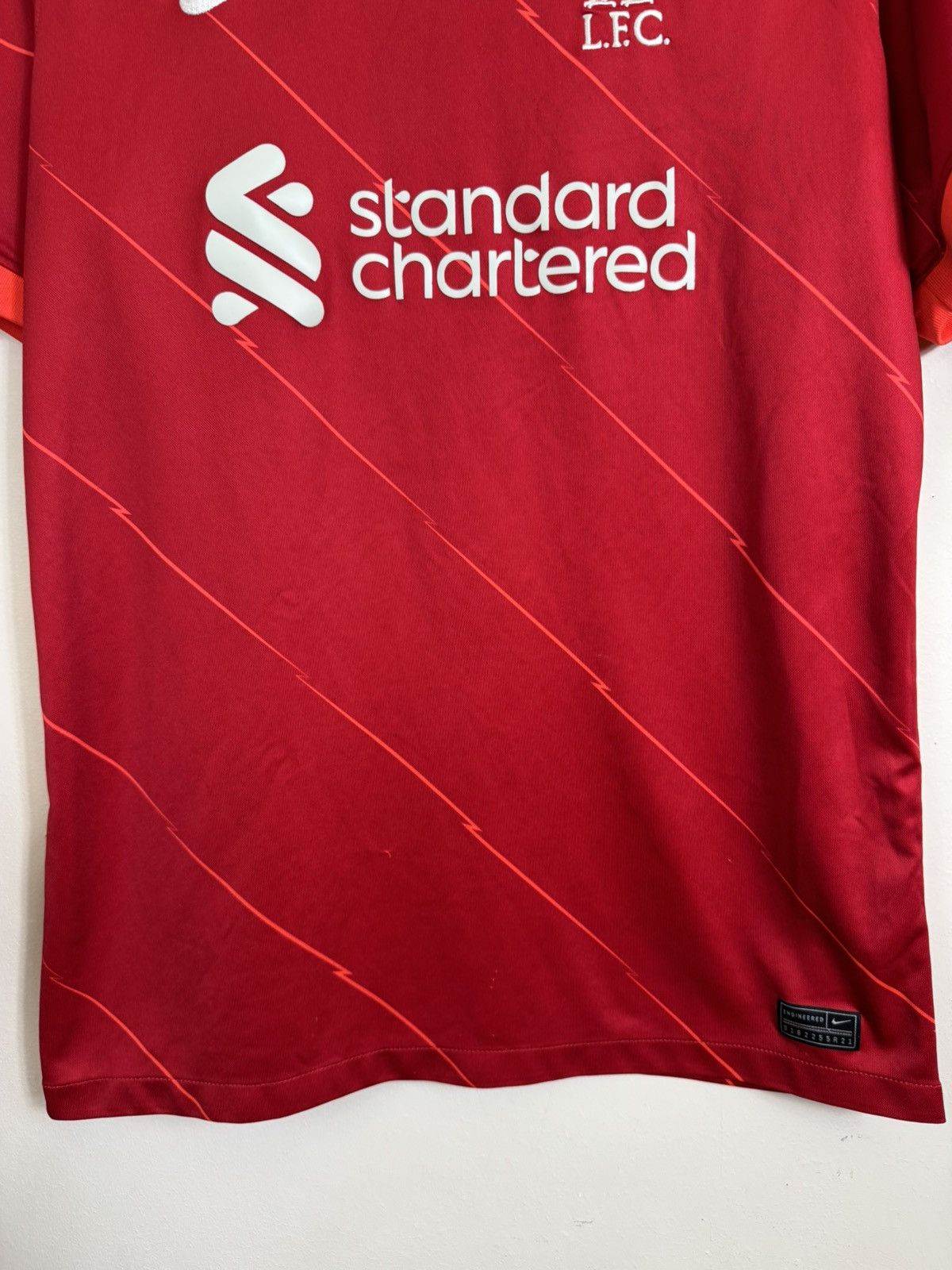 Nike Nike Liverpool Jersey 2021-22 #6 Thiago Home Kit Soccer L Size US L / EU 52-54 / 3 - 11 Thumbnail