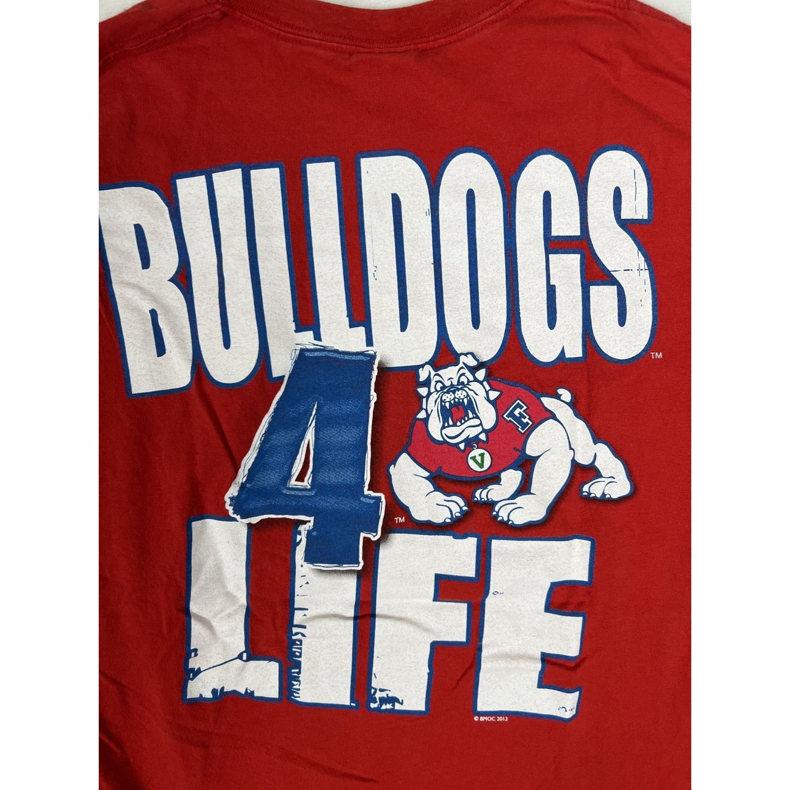 Gildan Vintage Fresno State Bulldogs T-Shirt Size XL Double Sided Y Size US XL / EU 56 / 4 - 9 Thumbnail
