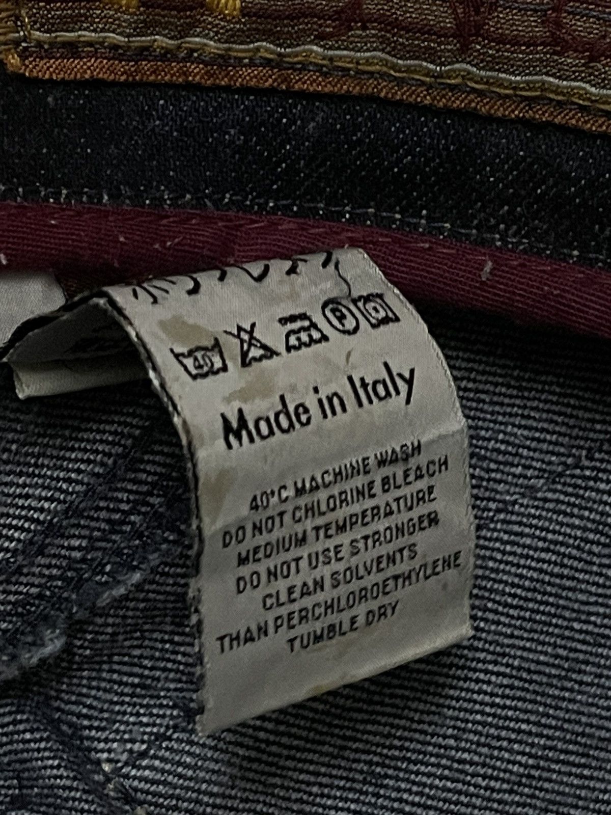 Notify VINTAGE NOTIFY CRAFTED JAPAN DESIGNER OG FLARED INDIGO DENIM Size US 28 / EU 44 - 17 Thumbnail