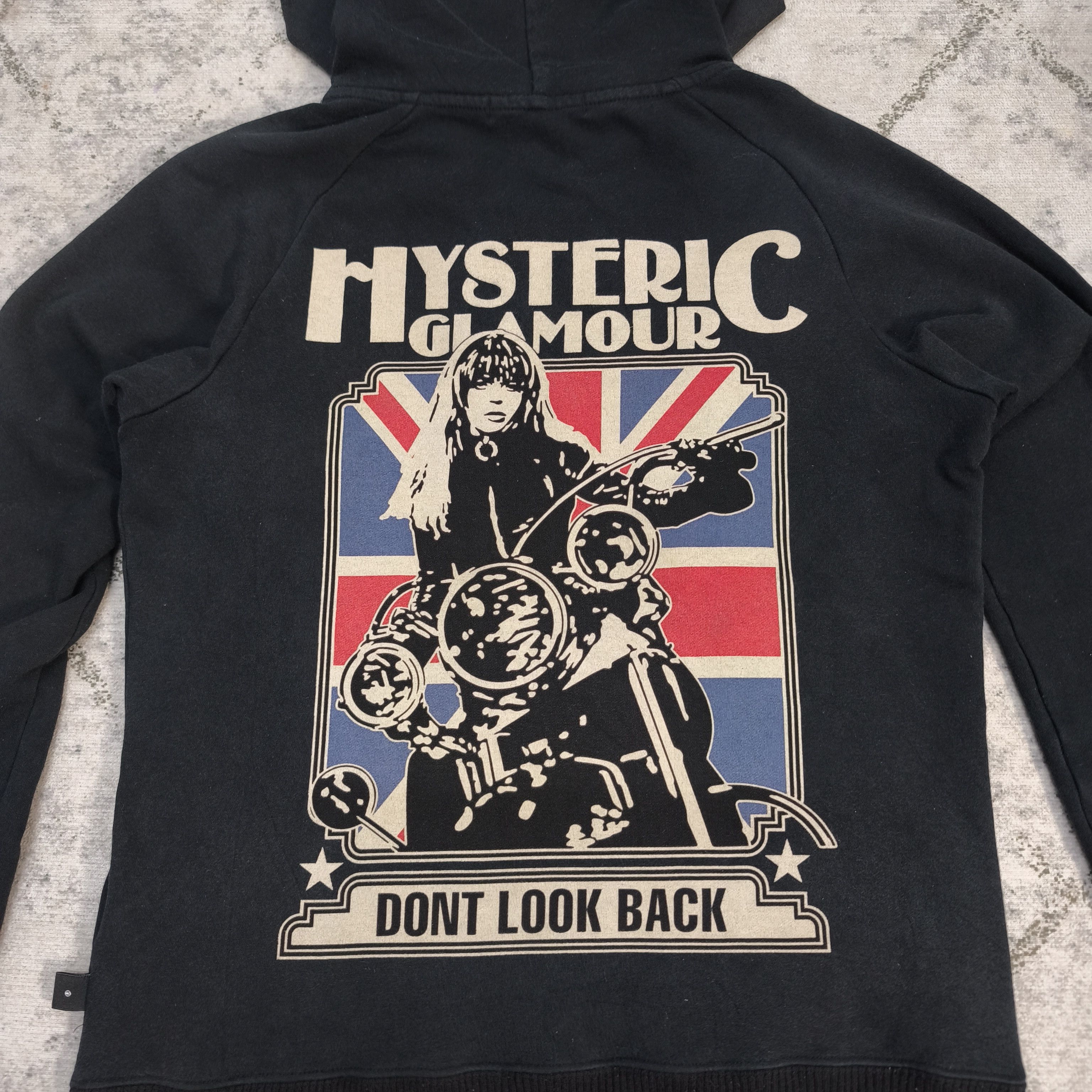 Hysteric Glamour Hysteric Glamour Dont Look Back Hoodies Size US S / EU 44-46 / 1 - 2 Thumbnail
