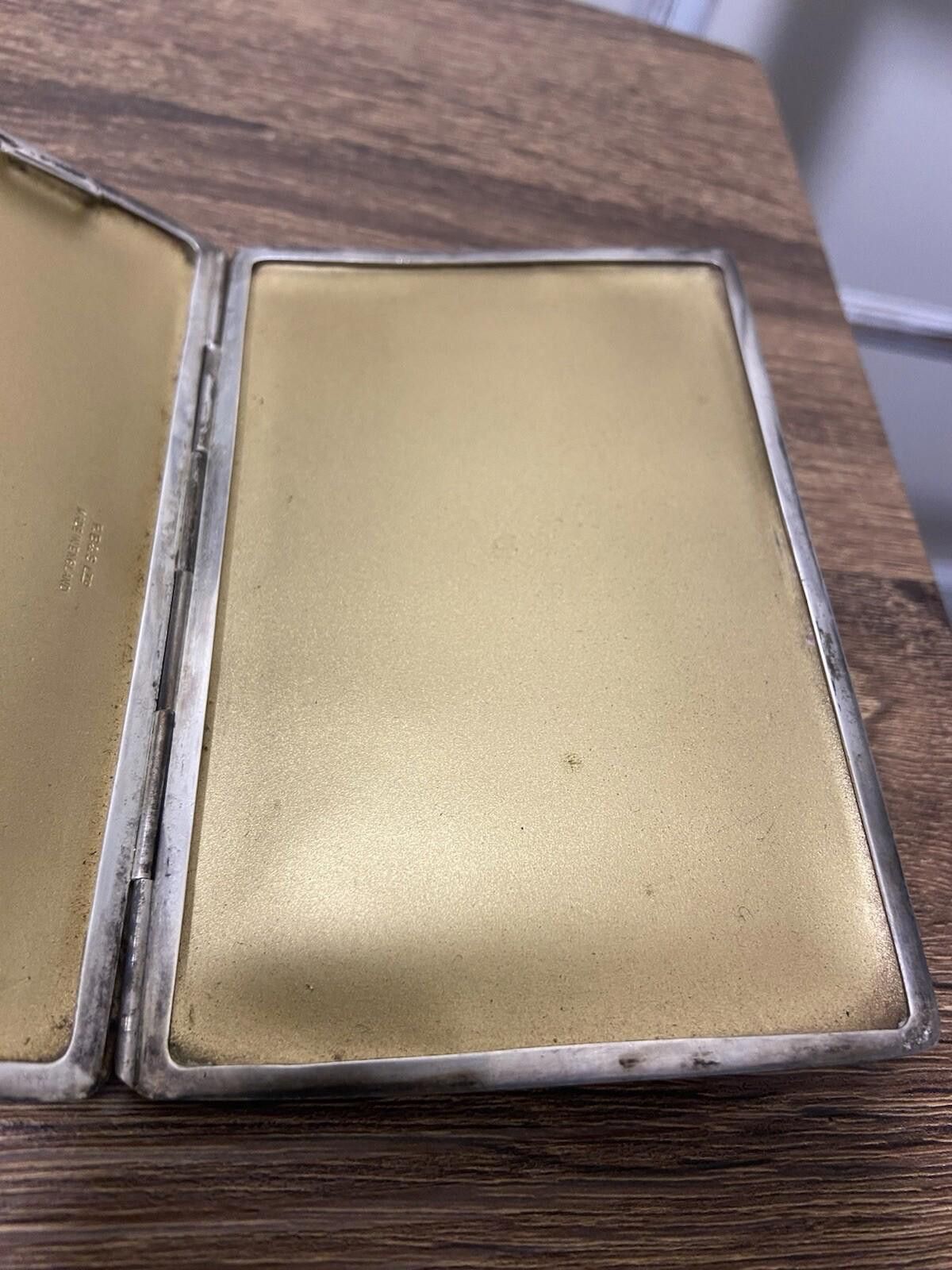 Other Shagreen ivory stingray silver plate cigarette case, England Size ONE SIZE - 8 Thumbnail