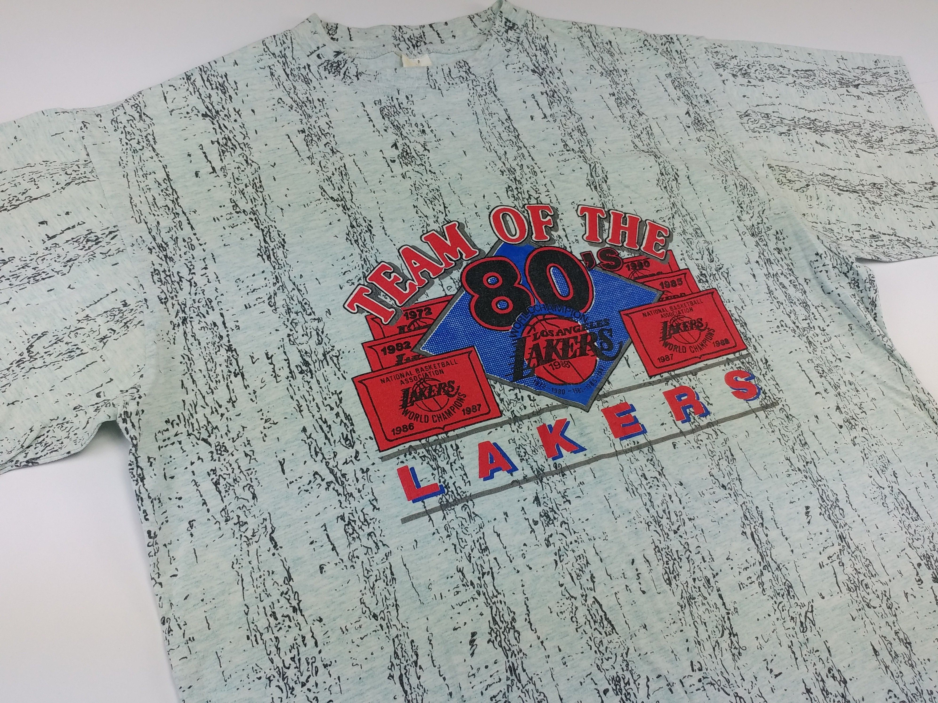 NBA NBA Los Angeles Lakers t-shirt, 1988, vintage basketball L Size US L / EU 52-54 / 3 - 4 Thumbnail