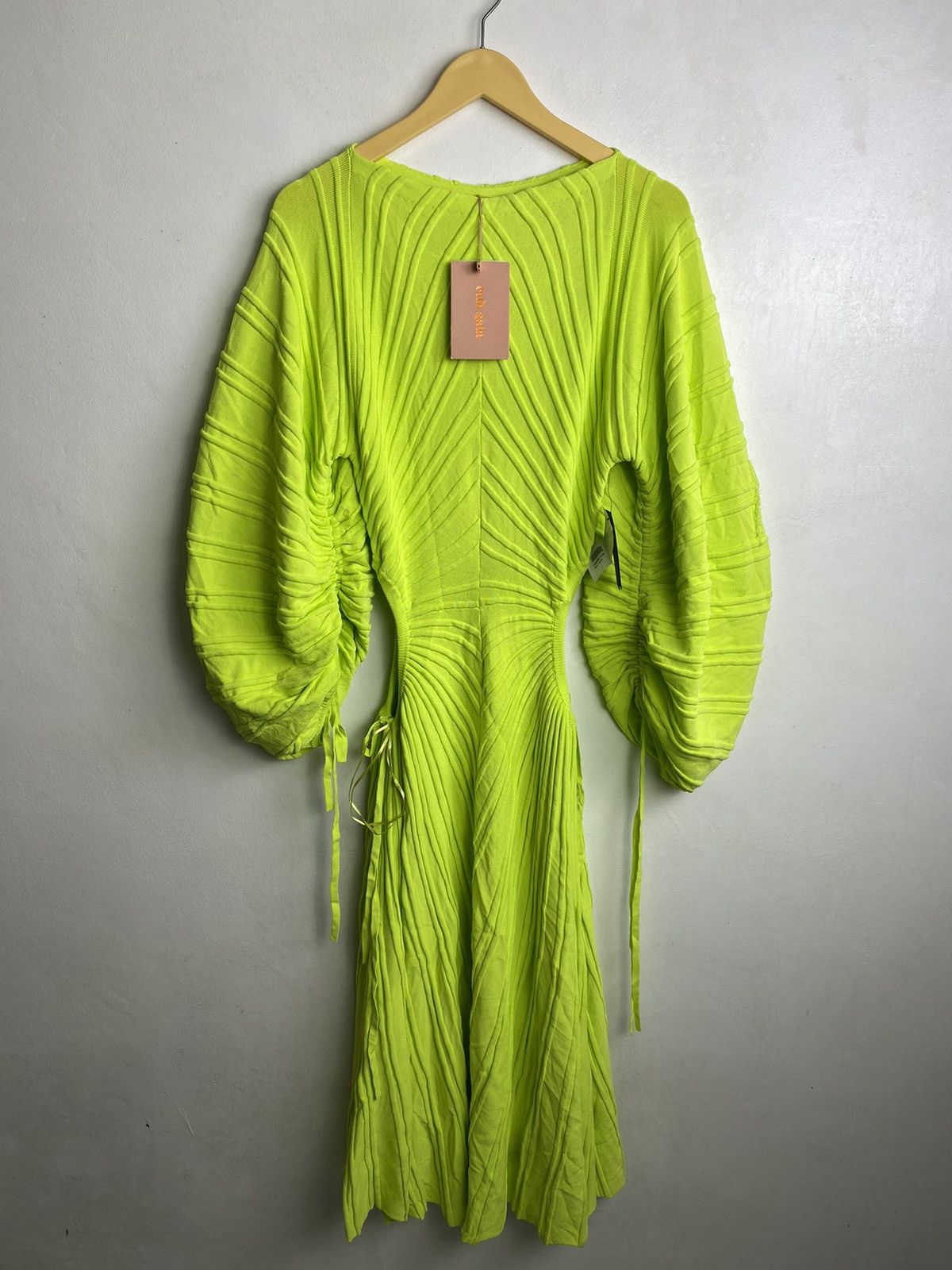 Cult Gaia Cult gaia - cutout Simena ribbed knit midi Dress | Grailed