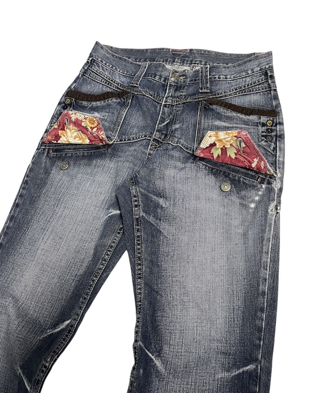 PPFM PPFM Desert Fox Distressed Jeans Size US 32 / EU 48 - 5 Thumbnail
