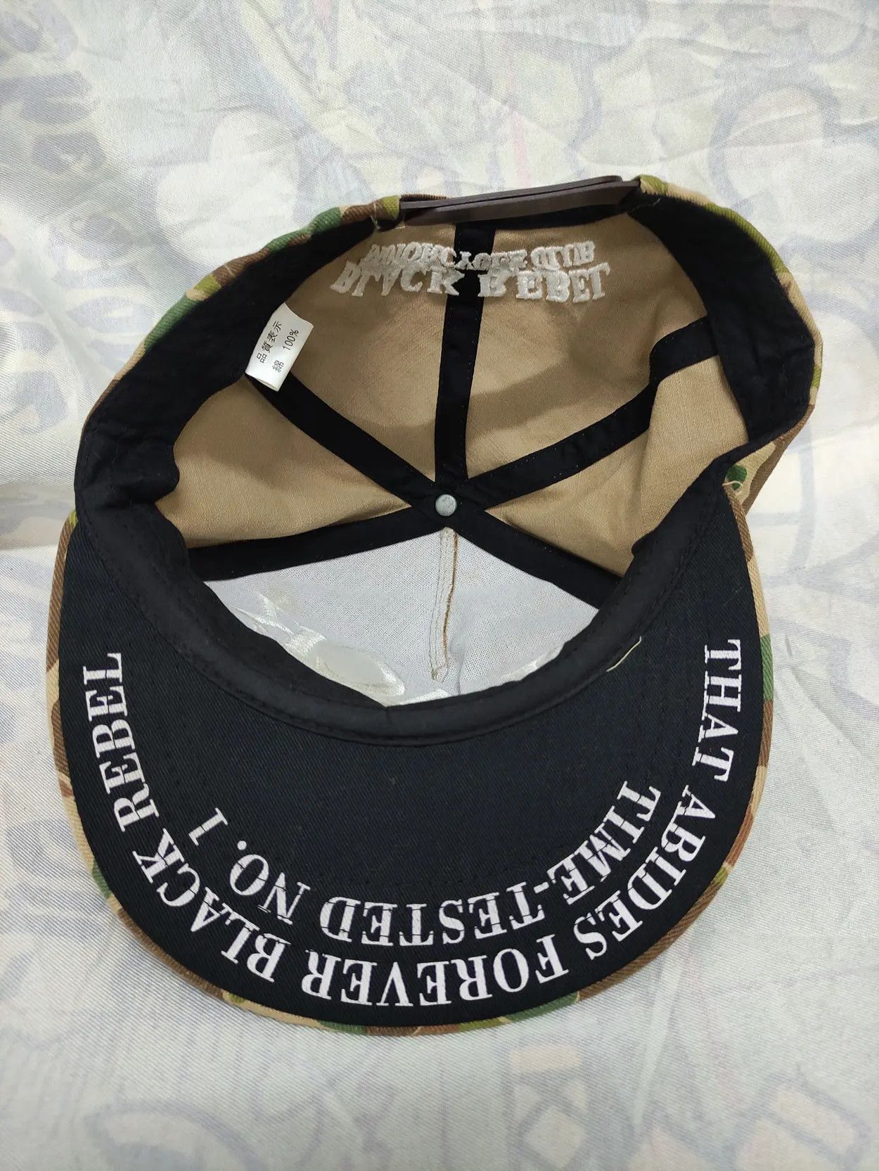 Japanese Brand BLACK REBEL MOTORCYCLE CLUB DUCK CAMO CAP Size ONE SIZE - 3 Thumbnail