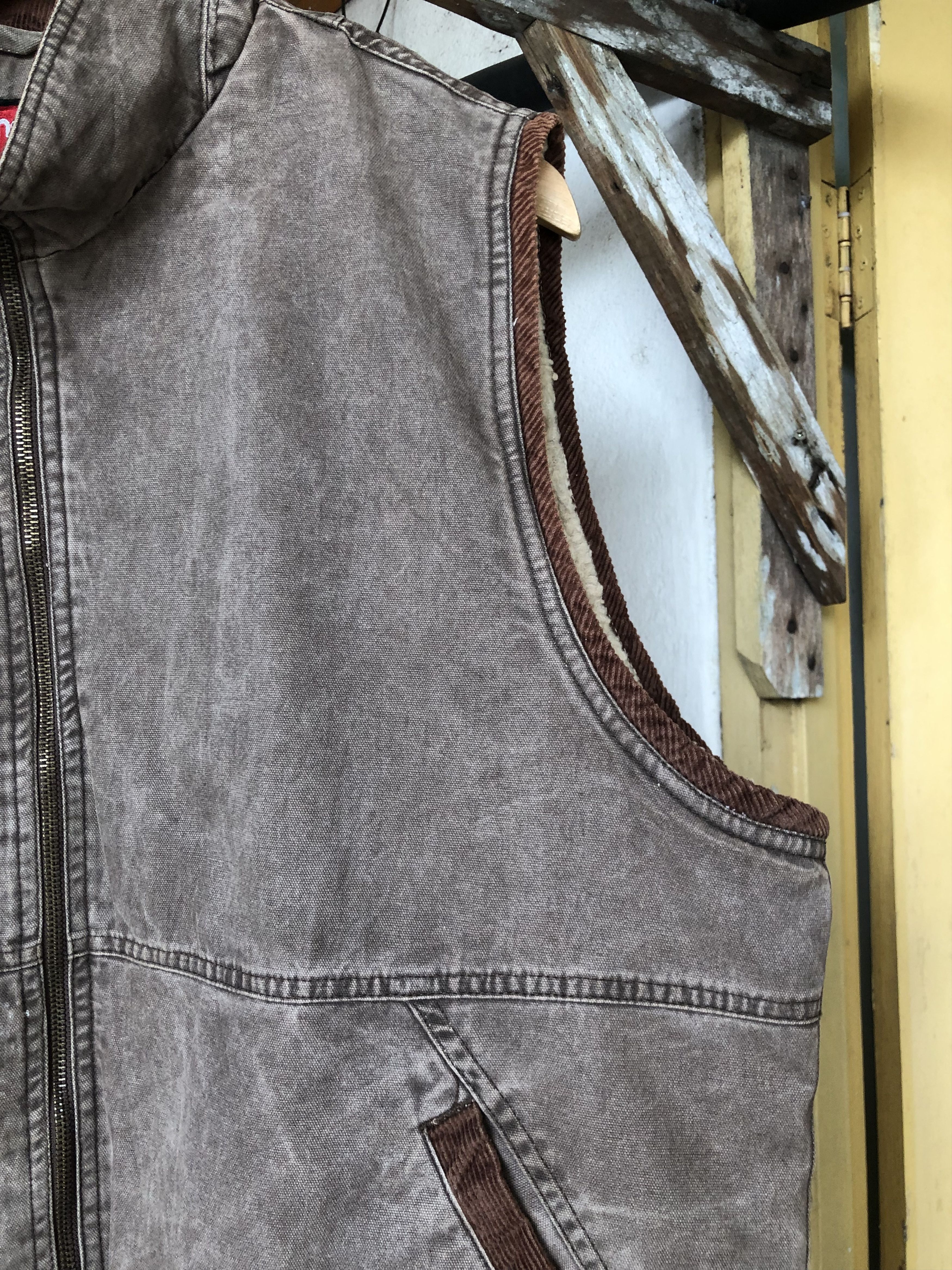 Wrangler Vintage Wrangler Hero Duck Canvas Vest Jacket Brown Size US L / EU 52-54 / 3 - 9 Thumbnail