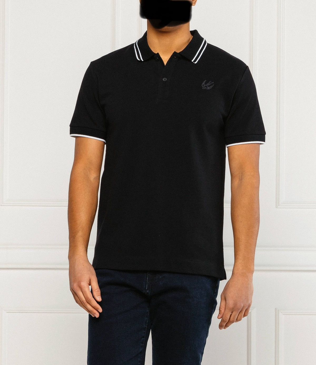 Alexander McQueen McQ Alexander McQueen Black Polo Shirt Men’s S Logo Cotton Size US S / EU 44-46 / 1 - 1 Thumbnail