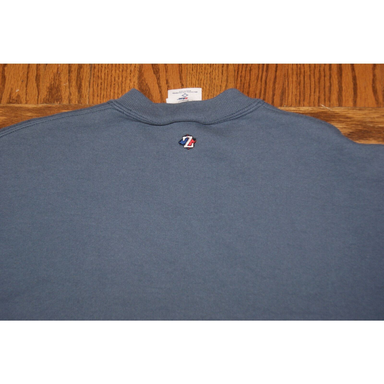 Jerzees VTG USA Jerzees Blank Blue M Plain Sweatshirt Skate Grunge Size US M / EU 48-50 / 2 - 4 Thumbnail