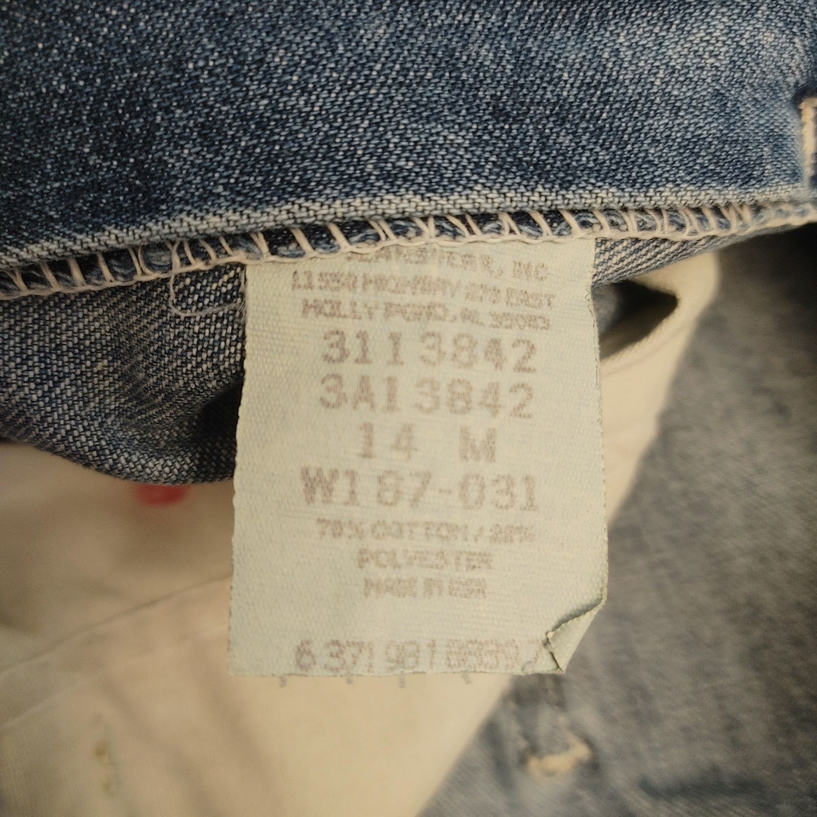 Lee Riveted by Lee Women's 14M Light Washed Blue Denim Jean Mom Size 36" / US 14 / IT 50 - 4 Thumbnail
