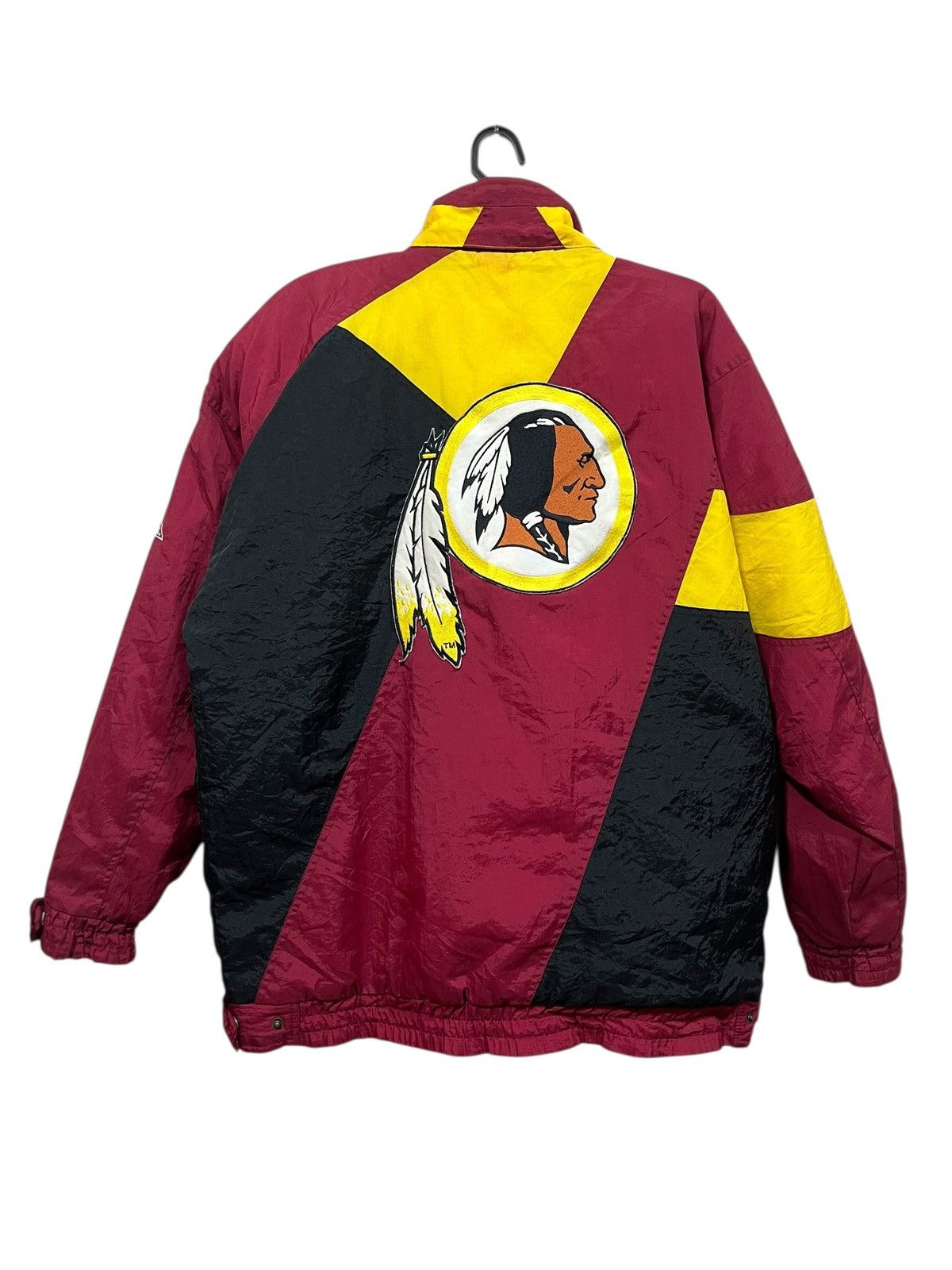 NFL 🔥Vtg 90s Washington Redskin NFL Jacket by Apex One Pro Line Size US M / EU 48-50 / 2 - 1 Thumbnail
