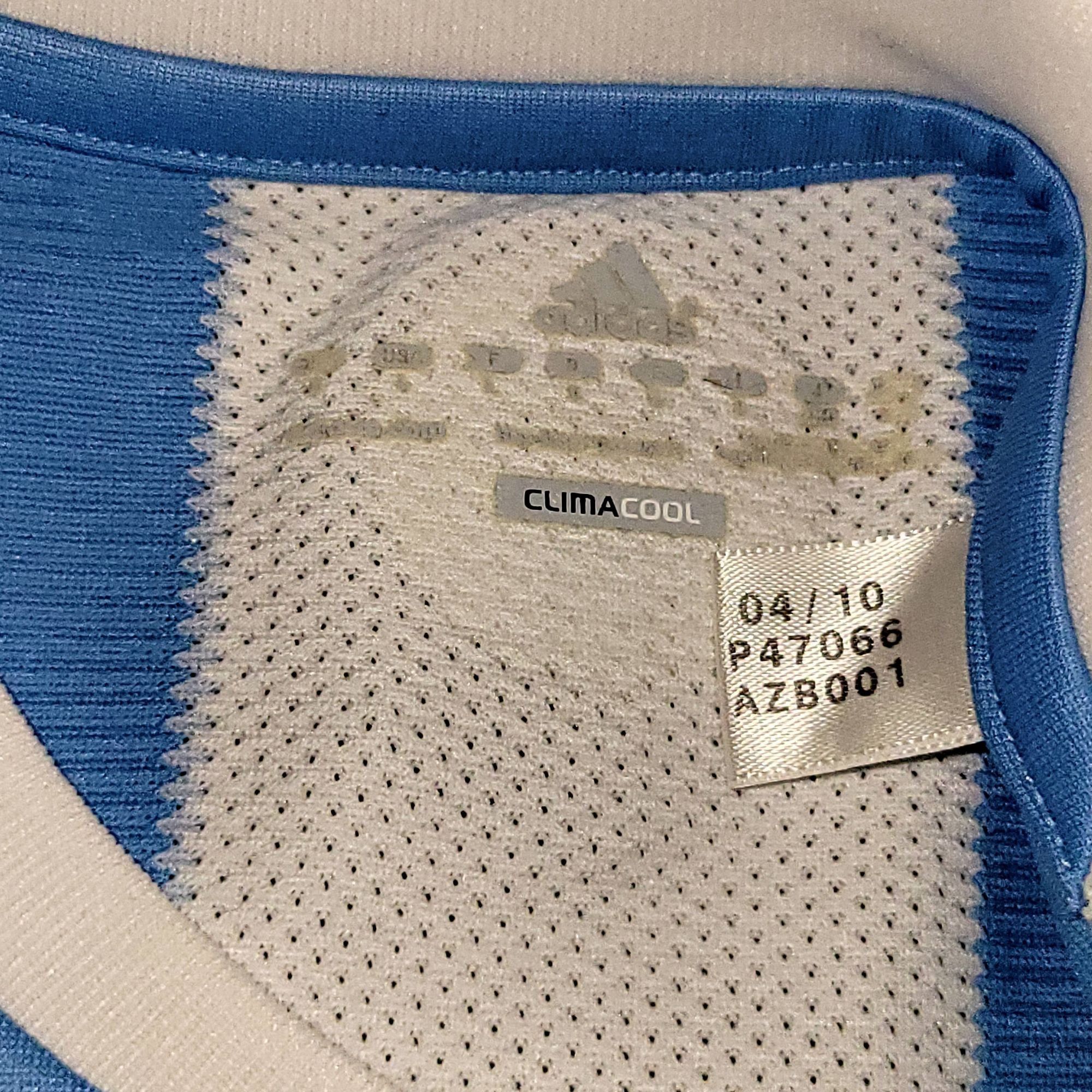 Adidas Messi Argentina 2010 WORLD CUP Home Soccer Jersey L Size US L / EU 52-54 / 3 - 6 Thumbnail