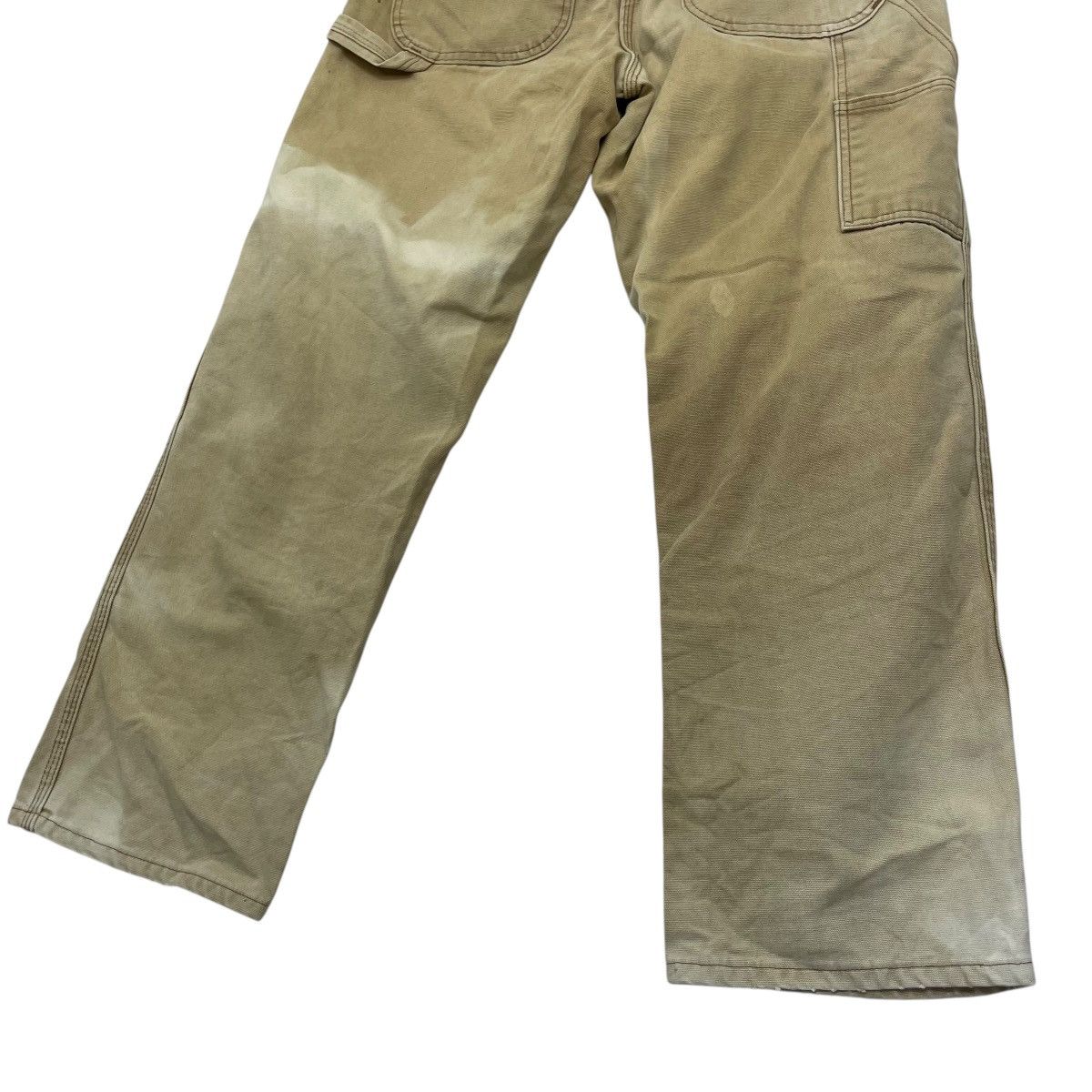 Dickies 💥Vintage Faded Dickies Carpenter Worker Pants Size US 35 - 7 Thumbnail