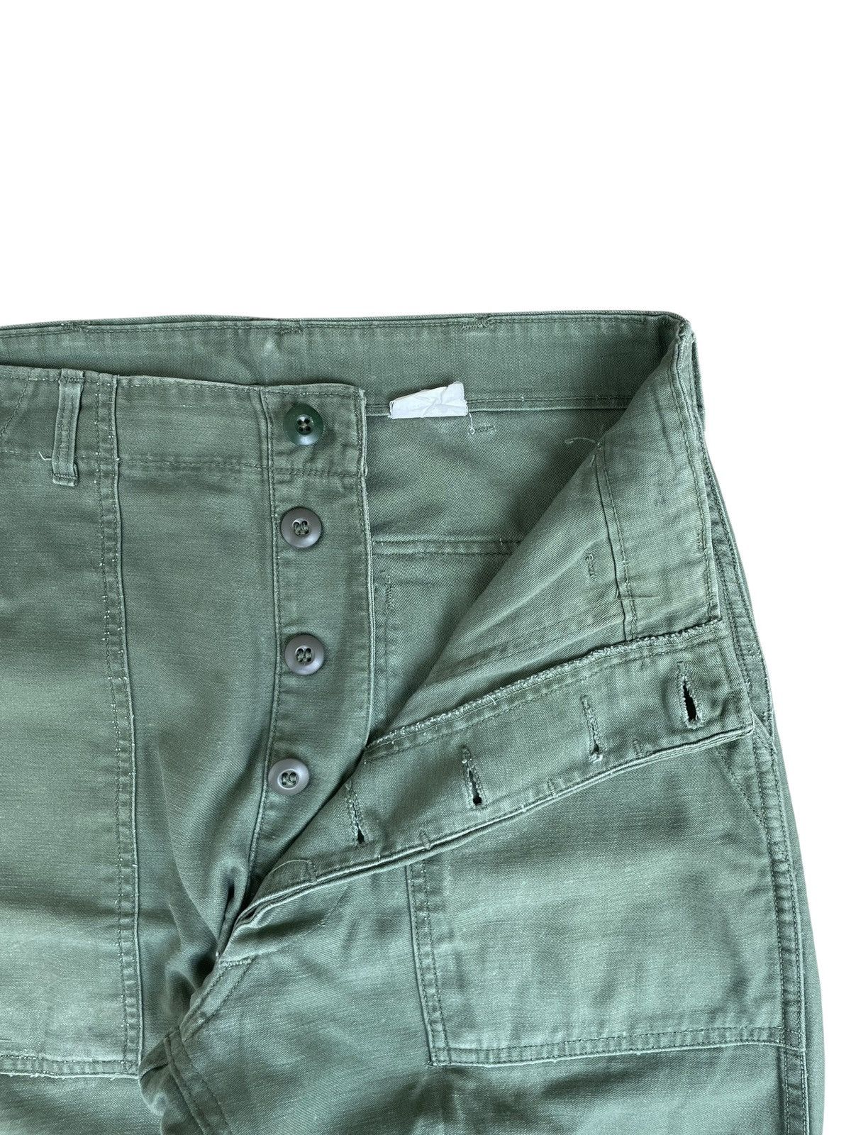 Vintage OG 107 VTG US Army Fatigue Military Baker Pants Size US 30 / EU 46 - 7 Thumbnail