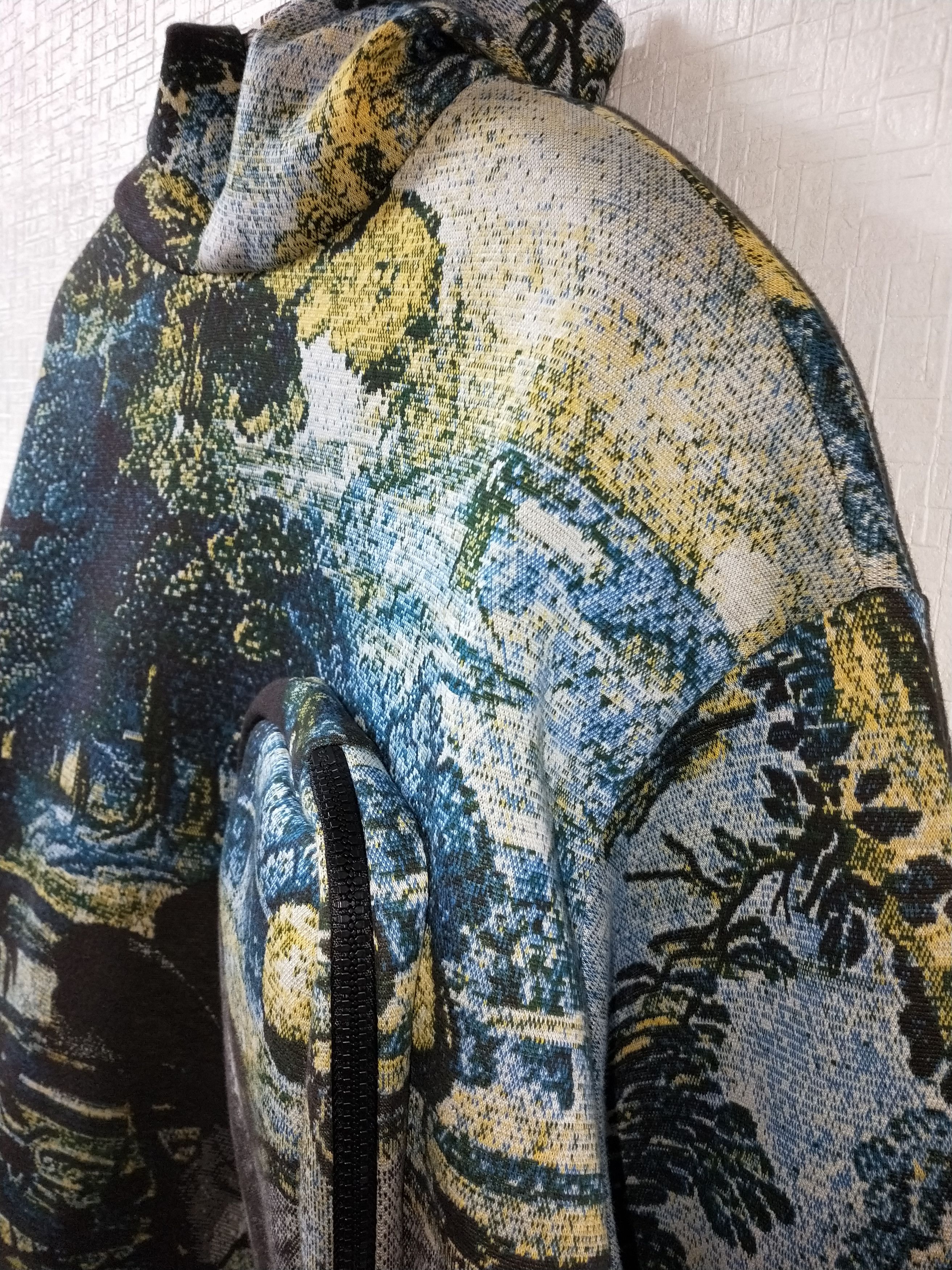 Louis Vuitton Tapestry Jacquard 3D Pocket Hoodie Size US M / EU 48-50 / 2 - 3 Thumbnail