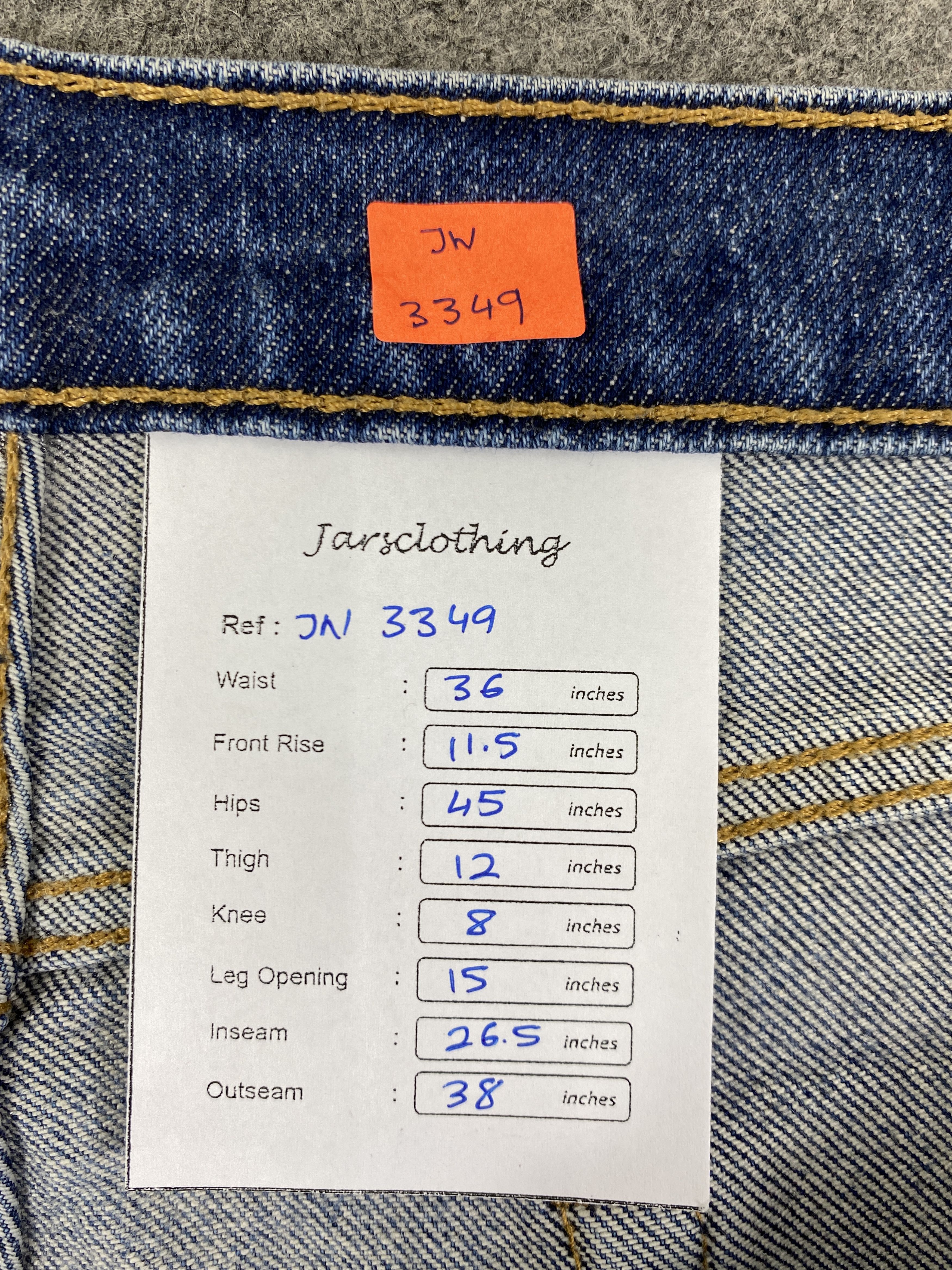 Levi's Faded Blue Vintage Levi's 513 Jeans 36x26.5 - JN3349 Size US 36 / EU 52 - 8 Thumbnail
