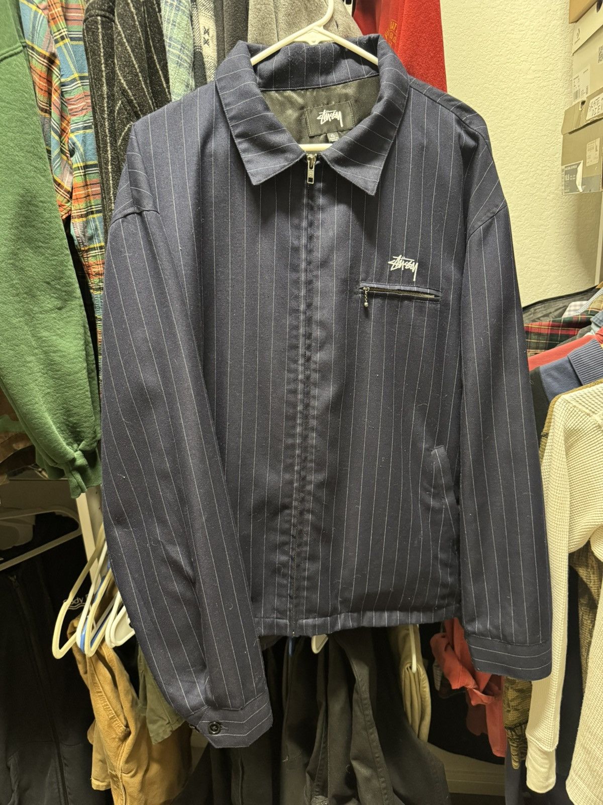 Stussy X CDG work jacket