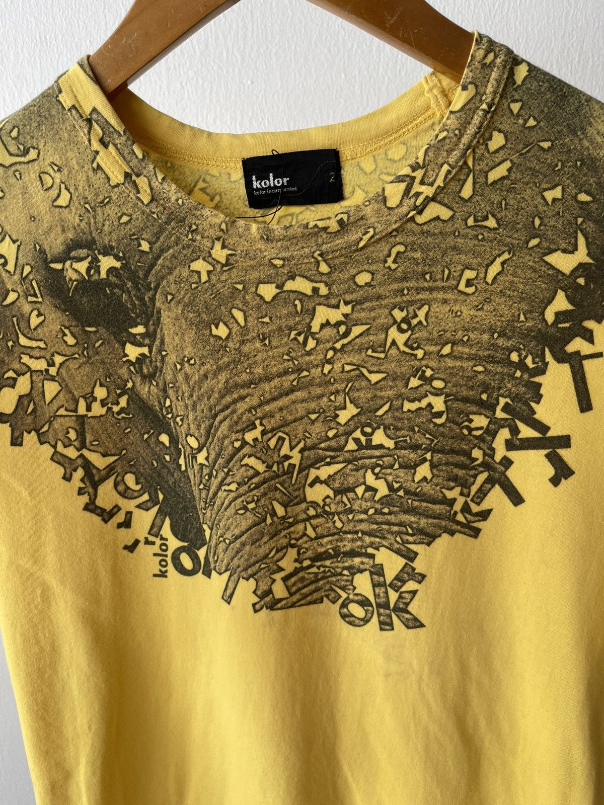 Japanese Brand × Kolor Kolor Elephant Print Tee Size US S / EU 44-46 / 1 - 4 Thumbnail