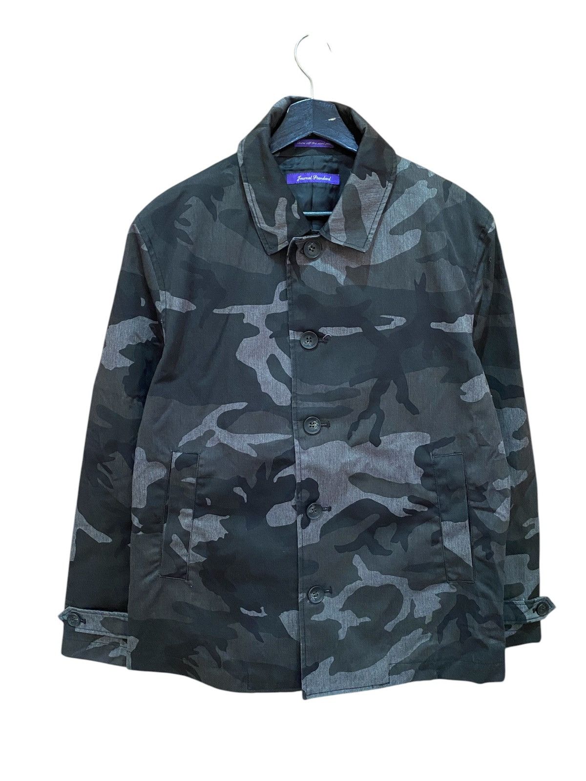 Journal Standard Journal Standard Camo Trench Coat – Japanese Streetwear Size US L / EU 52-54 / 3 - 1 Thumbnail