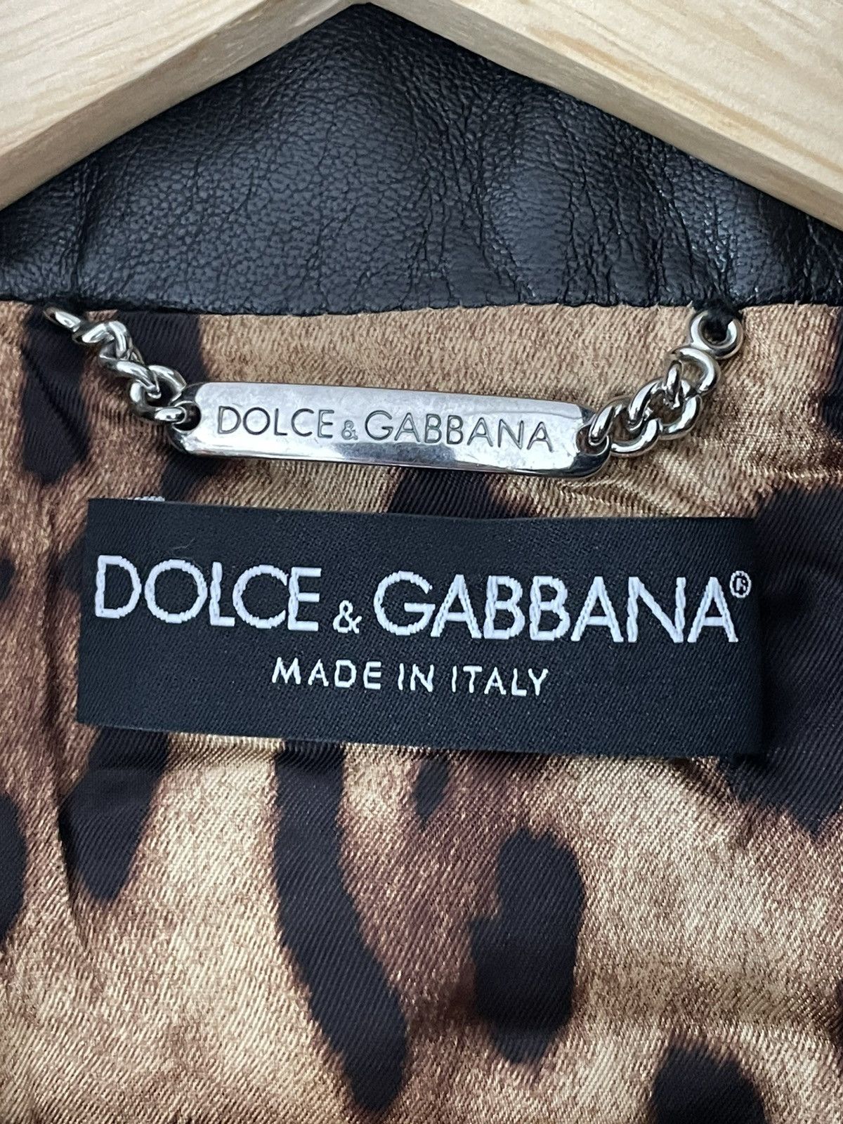 Dolce & Gabbana Dolce & Gabbana DG Silver Sheepskin Jacket Size M / US 6-8 / IT 42-44 - 7 Thumbnail