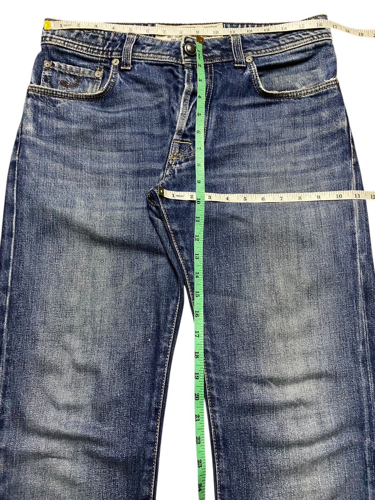 Jacob Cohen Rare Jacob Cohen Limited Edition Black Selvedge Denim Jeans Size US 33 - 18 Thumbnail