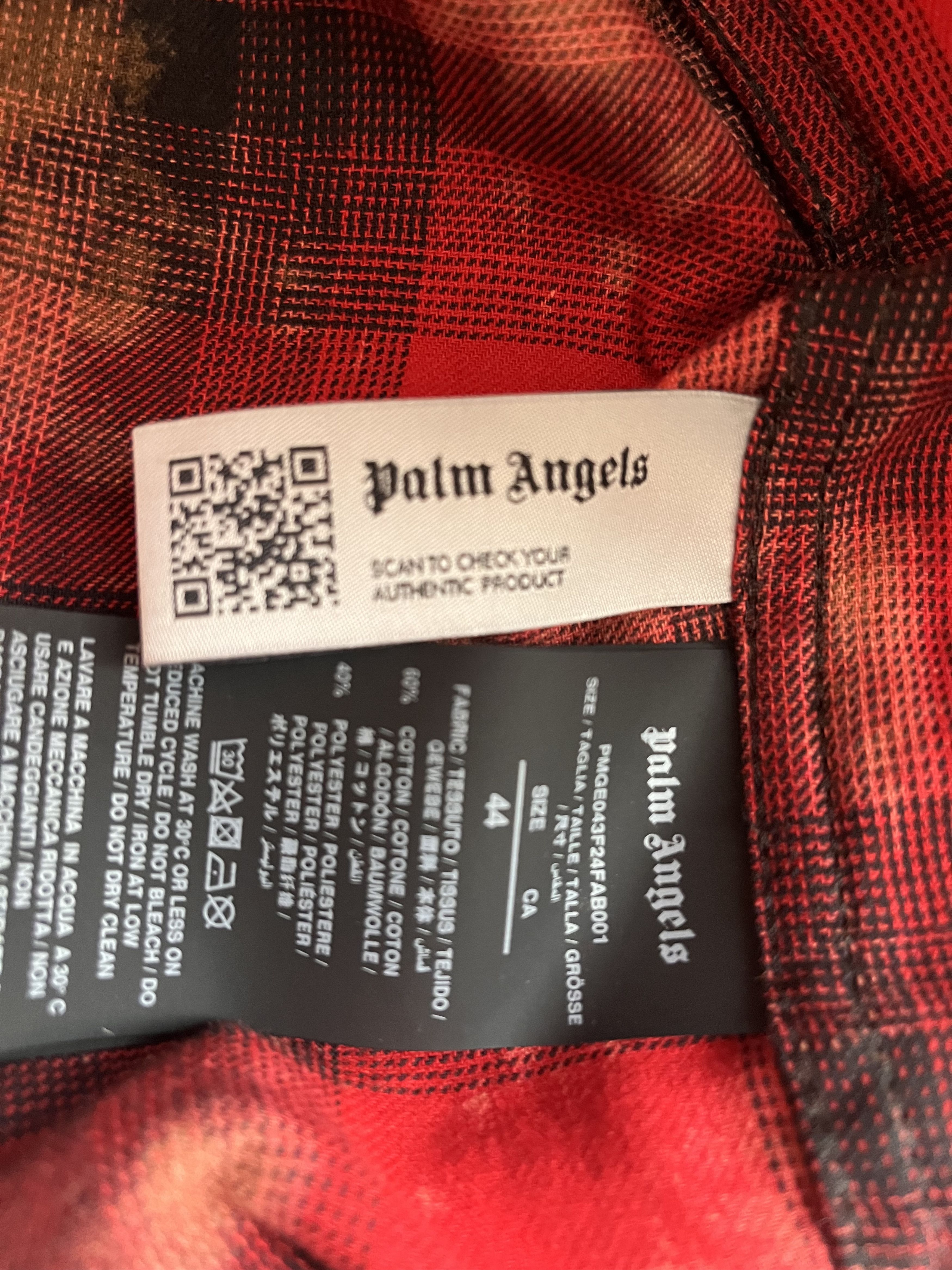 Palm Angels Shacket Size US S / EU 44-46 / 1 - 2 Thumbnail