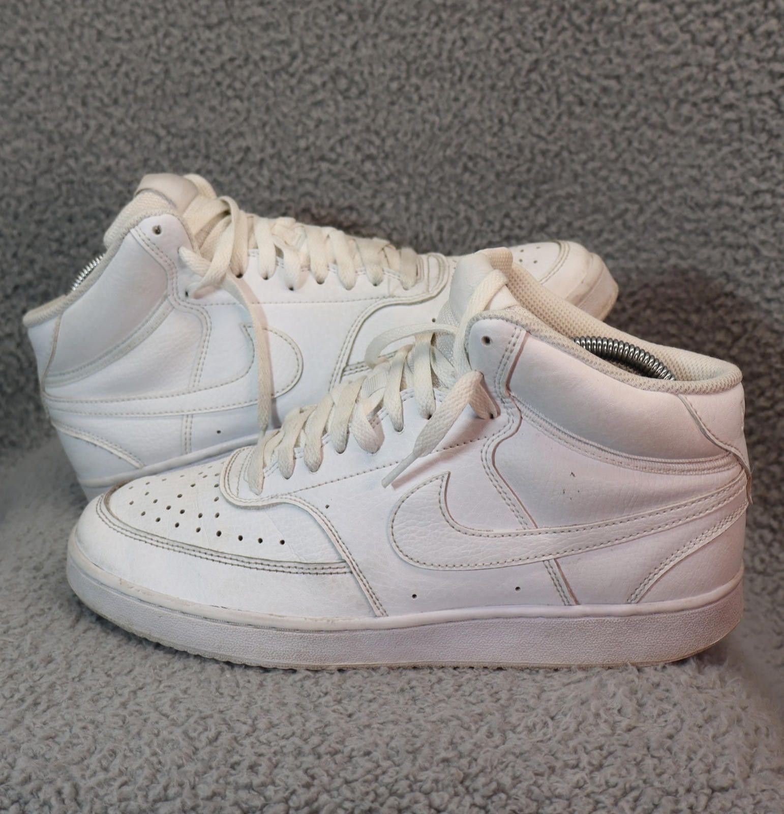 Nike Nike Court Vision Mid Men Size 8.5 Shoes White CD5436-100 Size US 8.5 / EU 41-42 - 1 Thumbnail