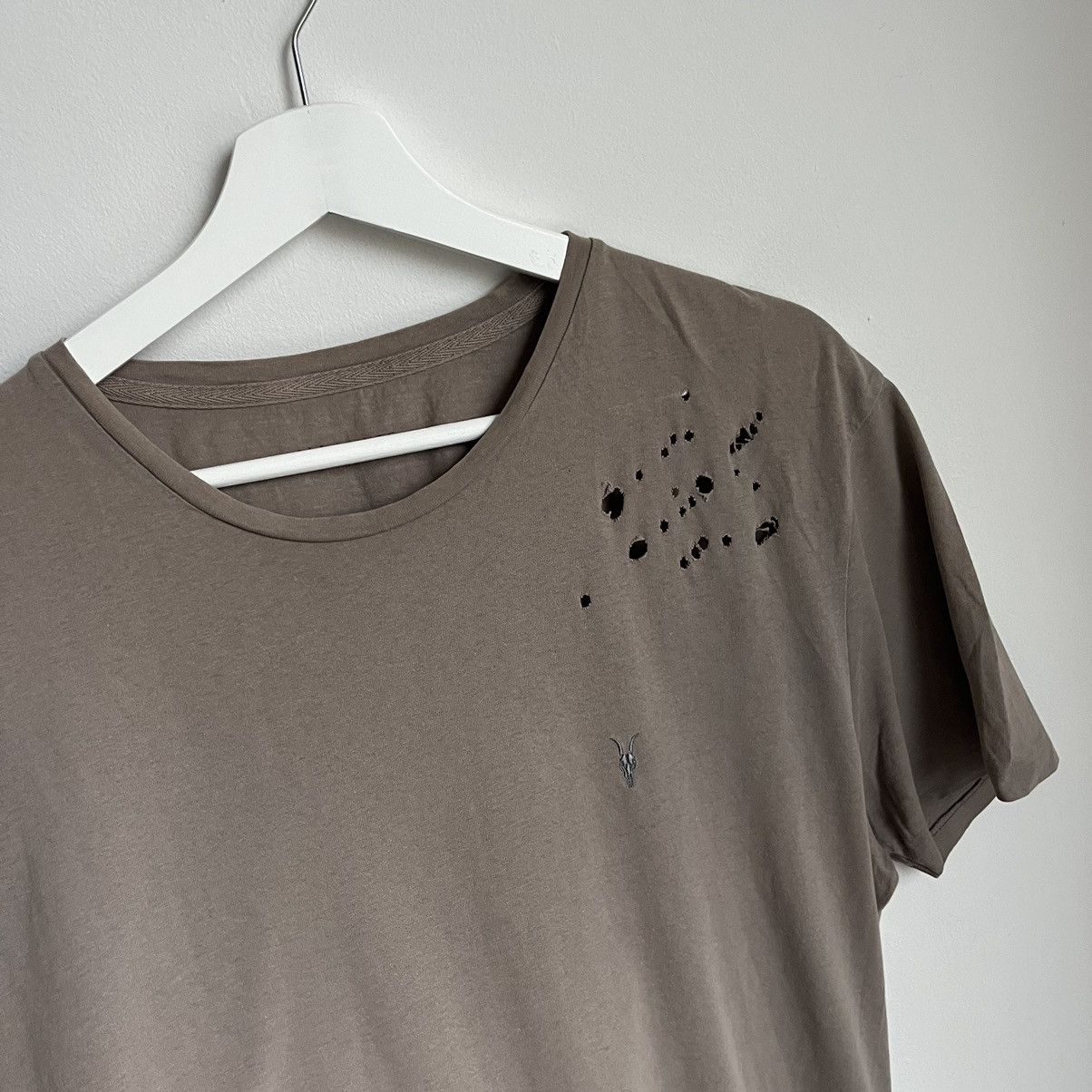 Allsaints All Saints Trashed T-Shirt Size US L / EU 52-54 / 3 - 2 Thumbnail