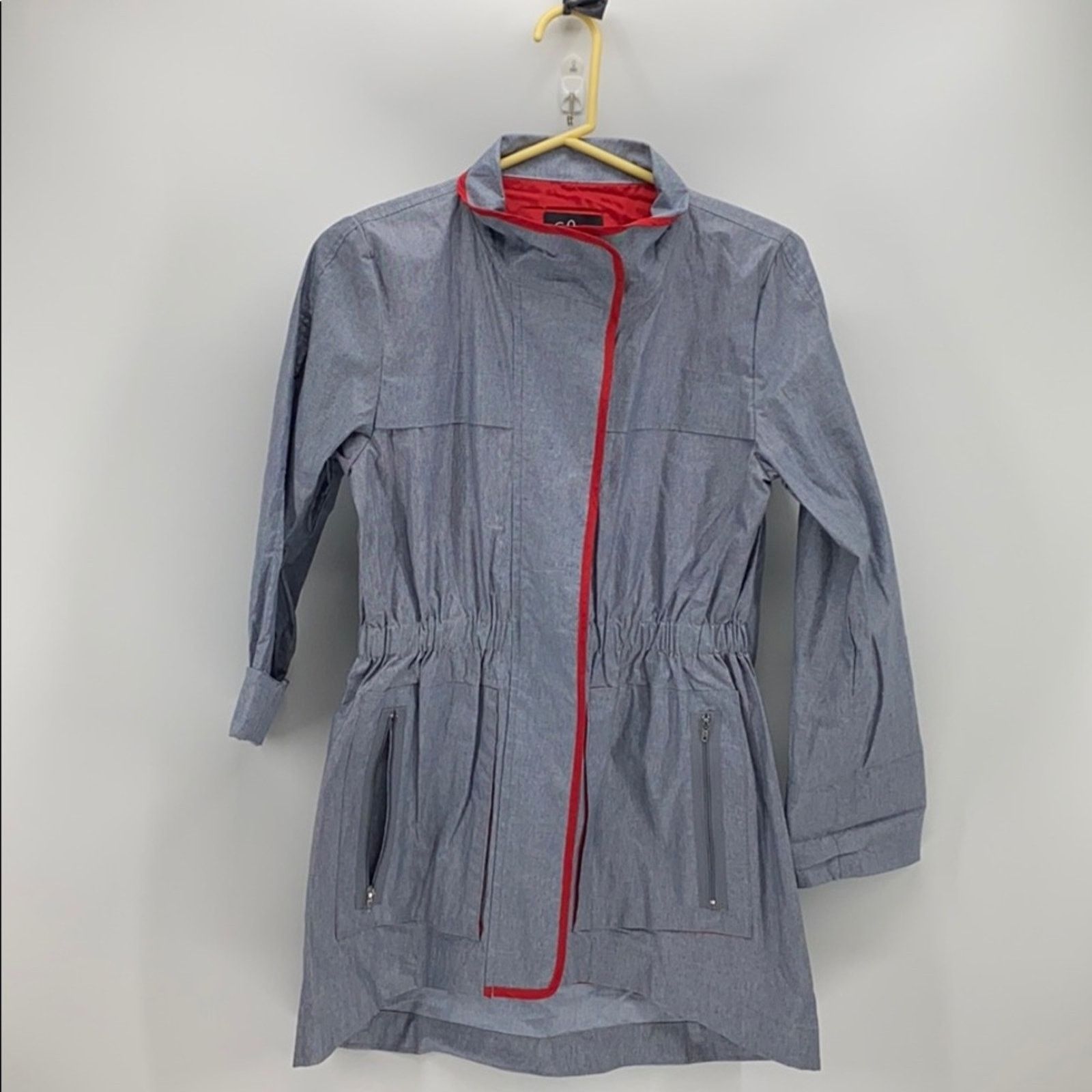 Anthropologie Luii Anthropologie Water Resistant Chambray Zip jacket S Size S / US 4 / IT 40 - 3 Thumbnail