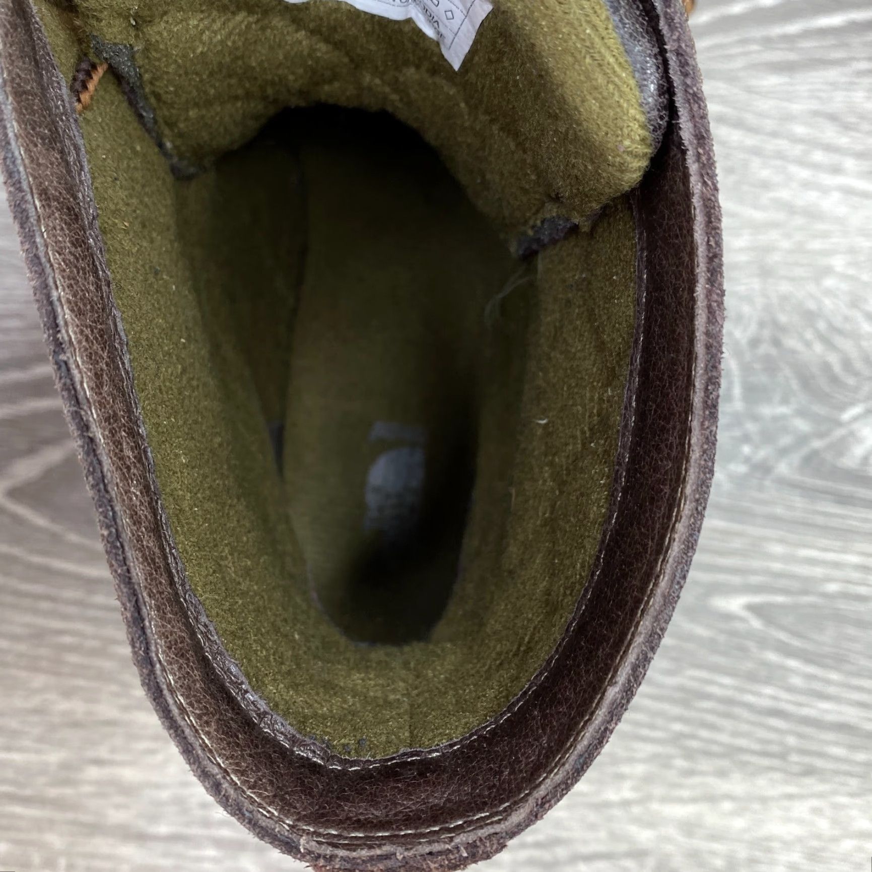 The North Face VINTAGE The North Face Womens Ankle Brown Leather Lace Up Ice Pick Sole Boots Size 9 Size US 7 / IT 37 - 7 Thumbnail