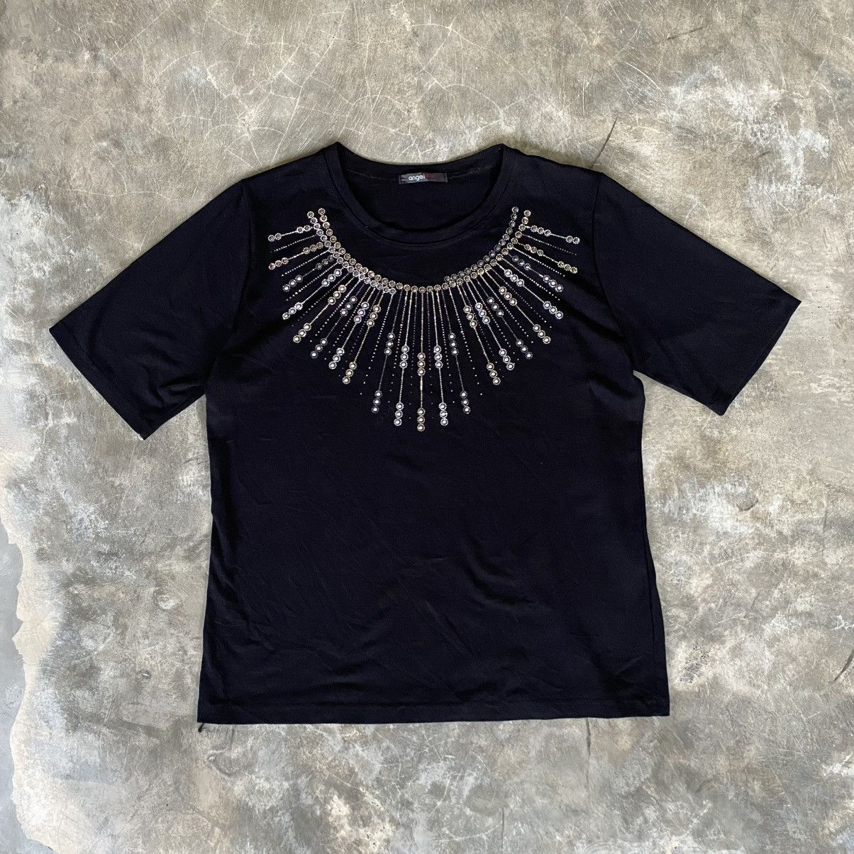 If Six Was Nine Angel Plus Vkei Style Necklace T-Shirt Size M / US 6-8 / IT 42-44 - 1 Thumbnail