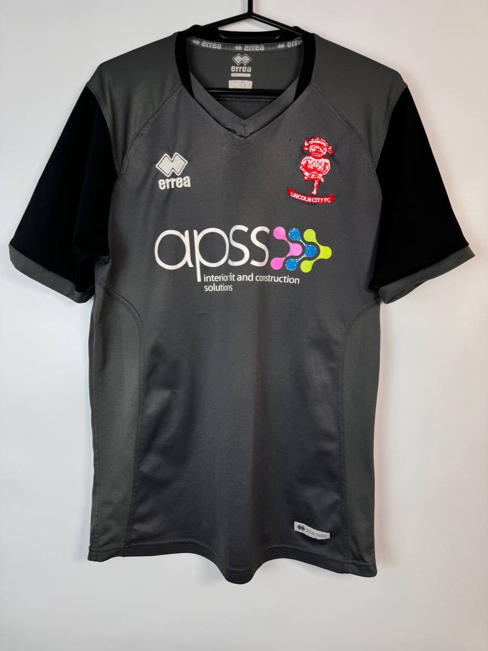 Errea Vintage soccer football 18-19 Lincoln City Errea Away Shirt Size US L / EU 52-54 / 3 - 1 Thumbnail
