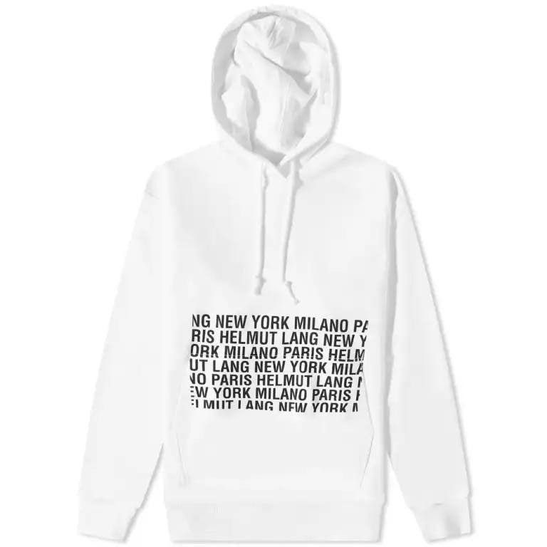 image of Helmut Lang Box Logo White, Men's (Size XL)