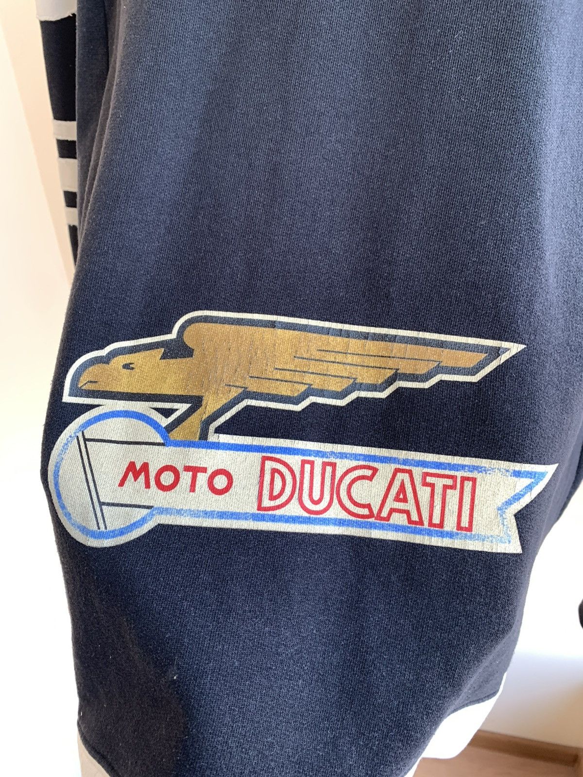 Ducati Moto 26 Racing Cotton Zip Light Jacket Vintage 2000s 90s Size US L / EU 52-54 / 3 - 8 Thumbnail
