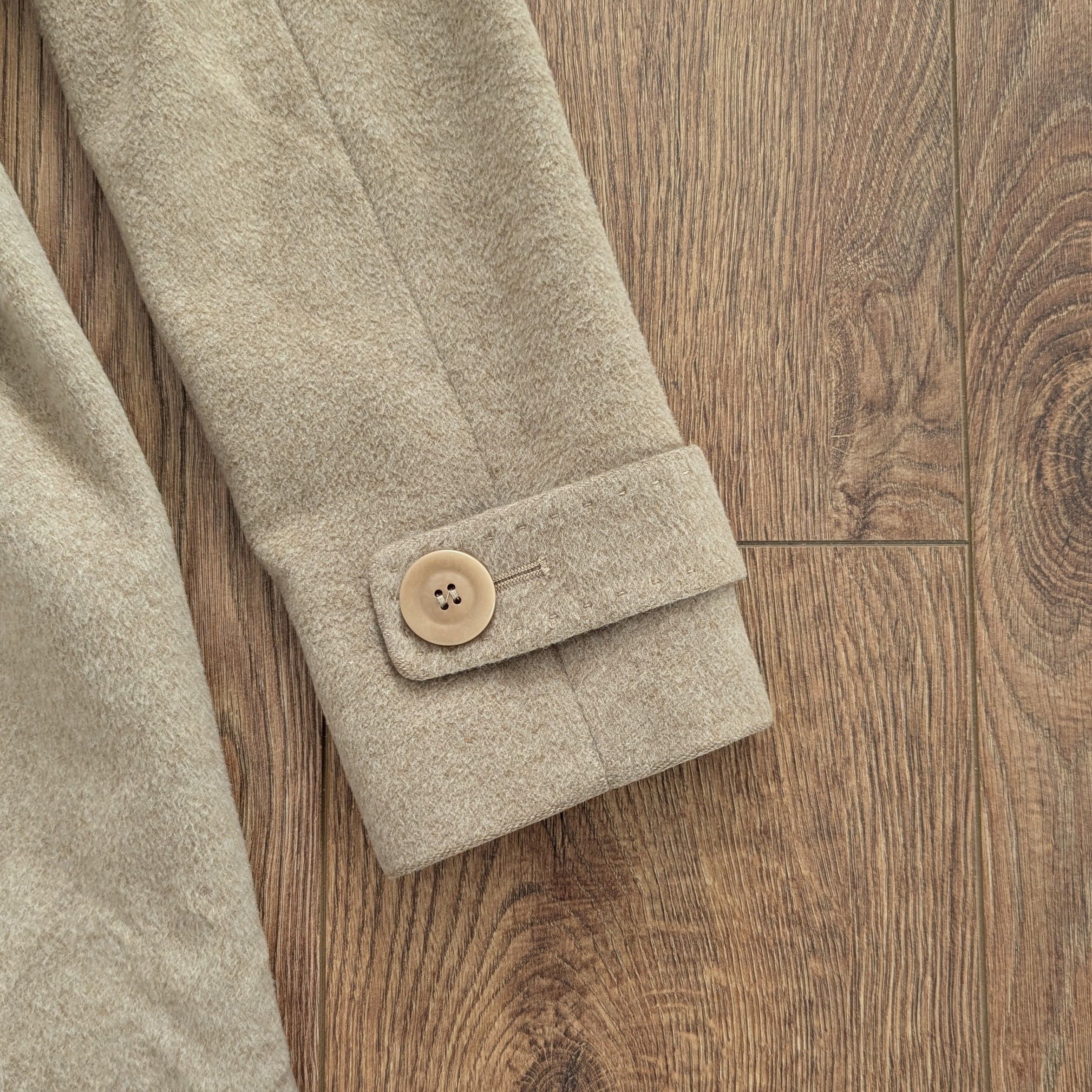Max Mara MAX MARA Studio Double-Breasted Wool Coat MadeInItaly Luxury Size M / US 6-8 / IT 42-44 - 18 Thumbnail